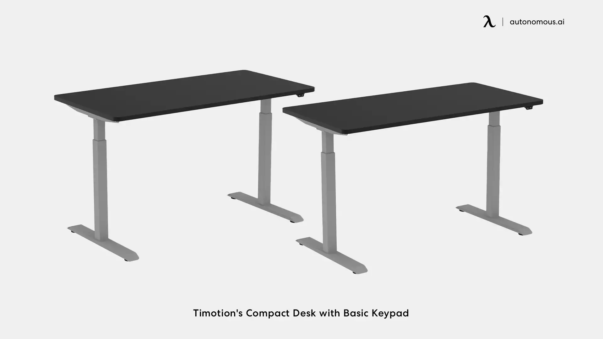 Timotion's Compact Desk with Basic Keypad