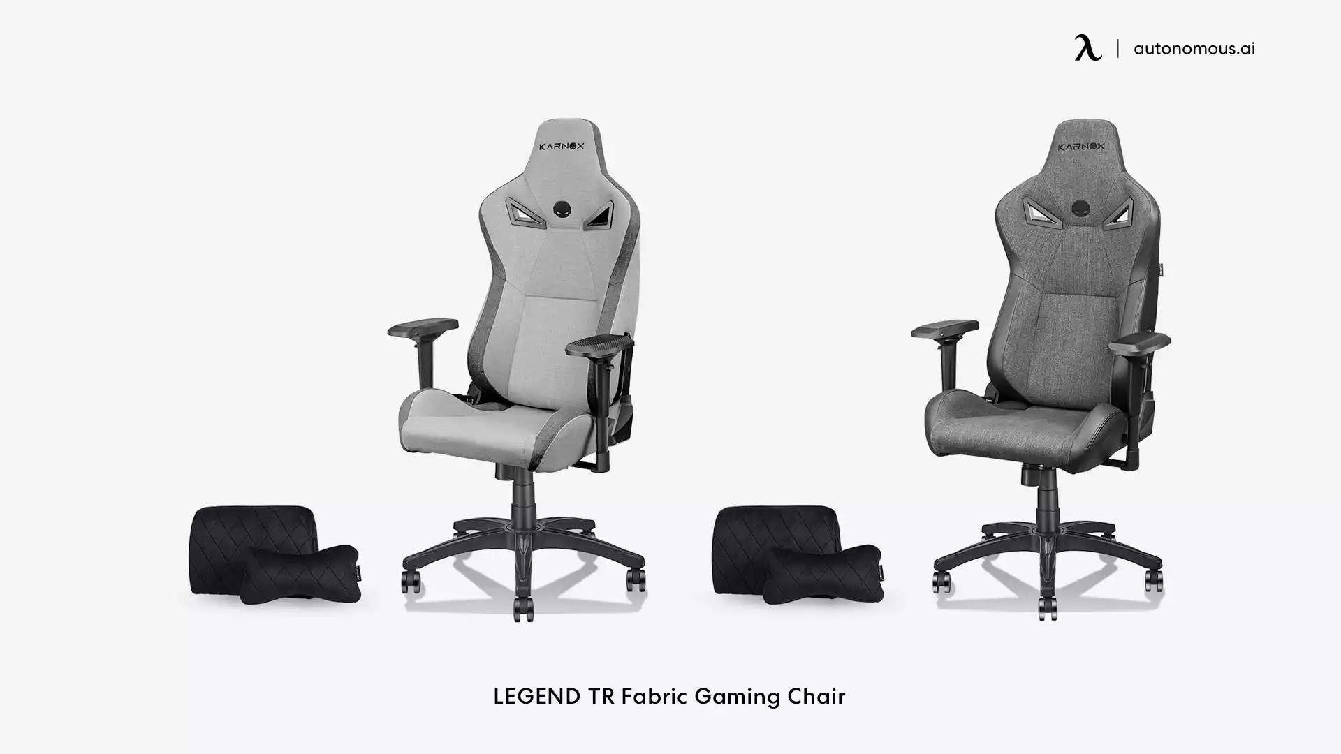 Karnox TR Fabric gray gaming chair
