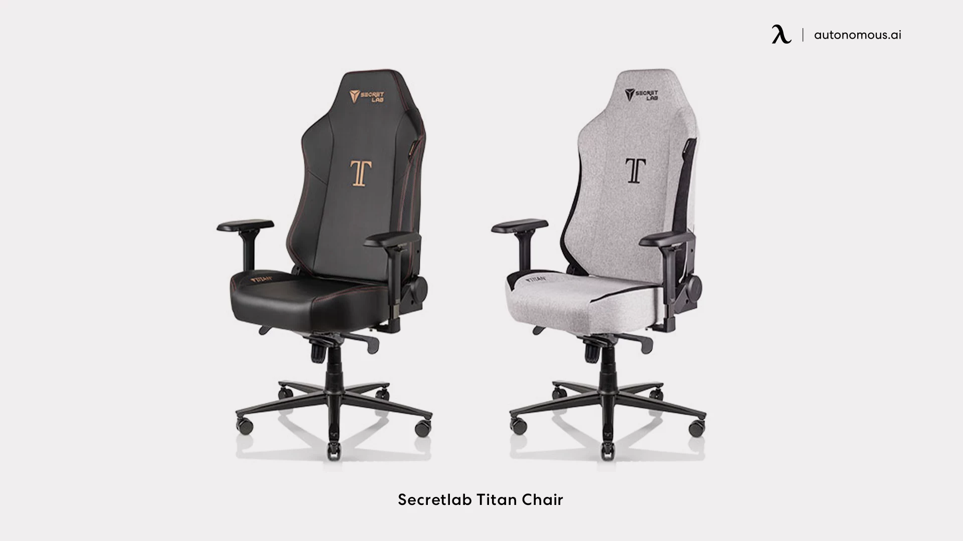 Secretlab Titan gray gaming chair