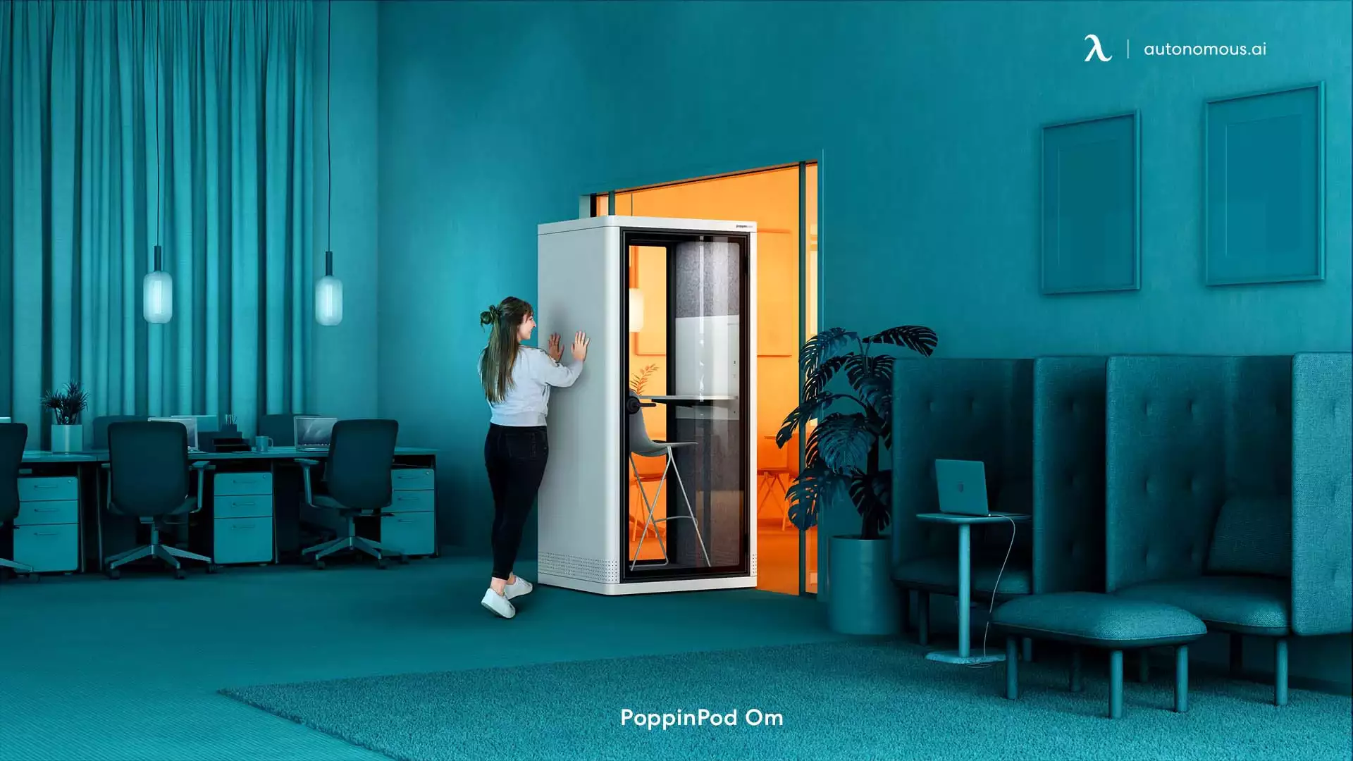 PoppinPod outdoor office pod