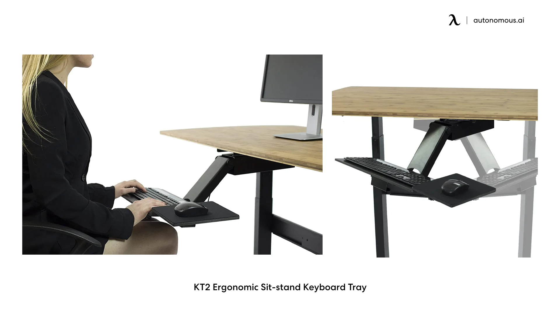 KT2 Ergonomic Sit-stand Keyboard Tray