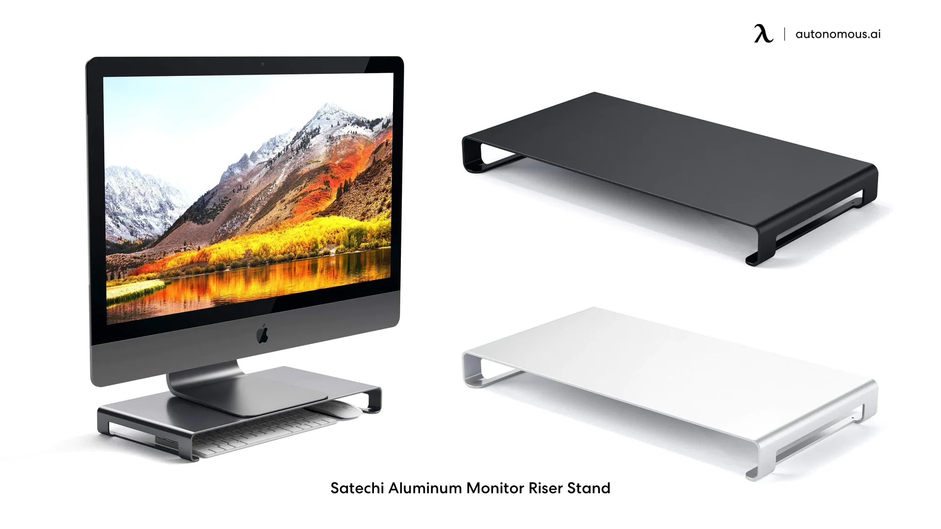 Satechi desk shelf monitor stand