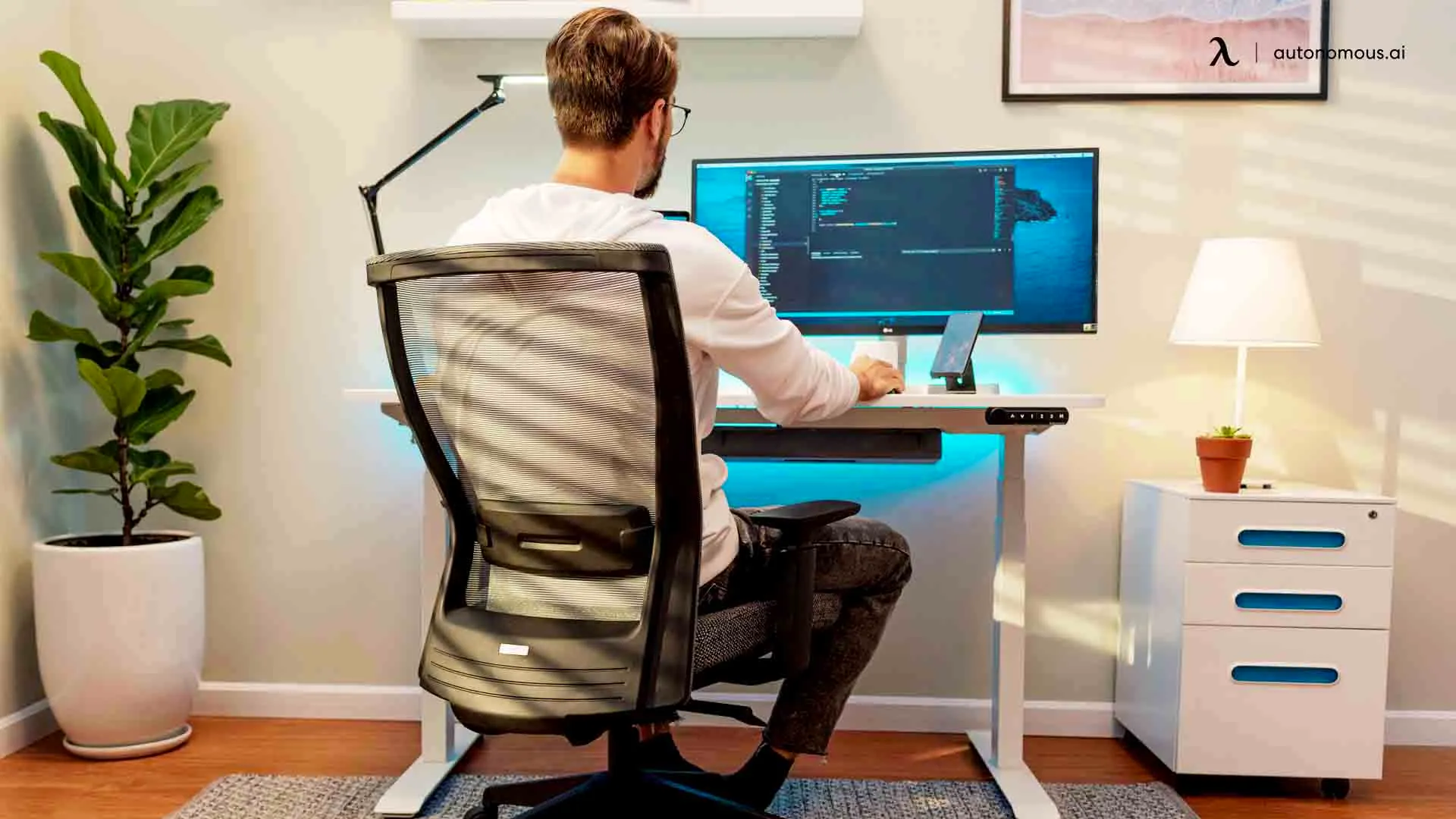 Create a Comfortable Workspace for work from home stretches