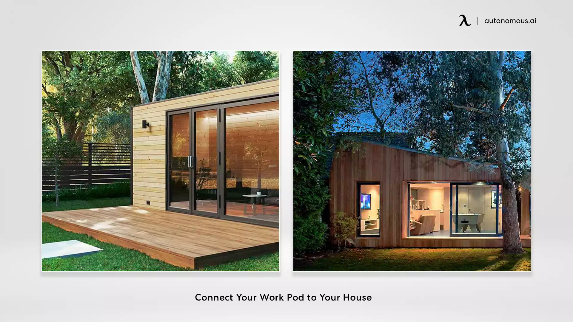 Connect Your Work Pod to Your House