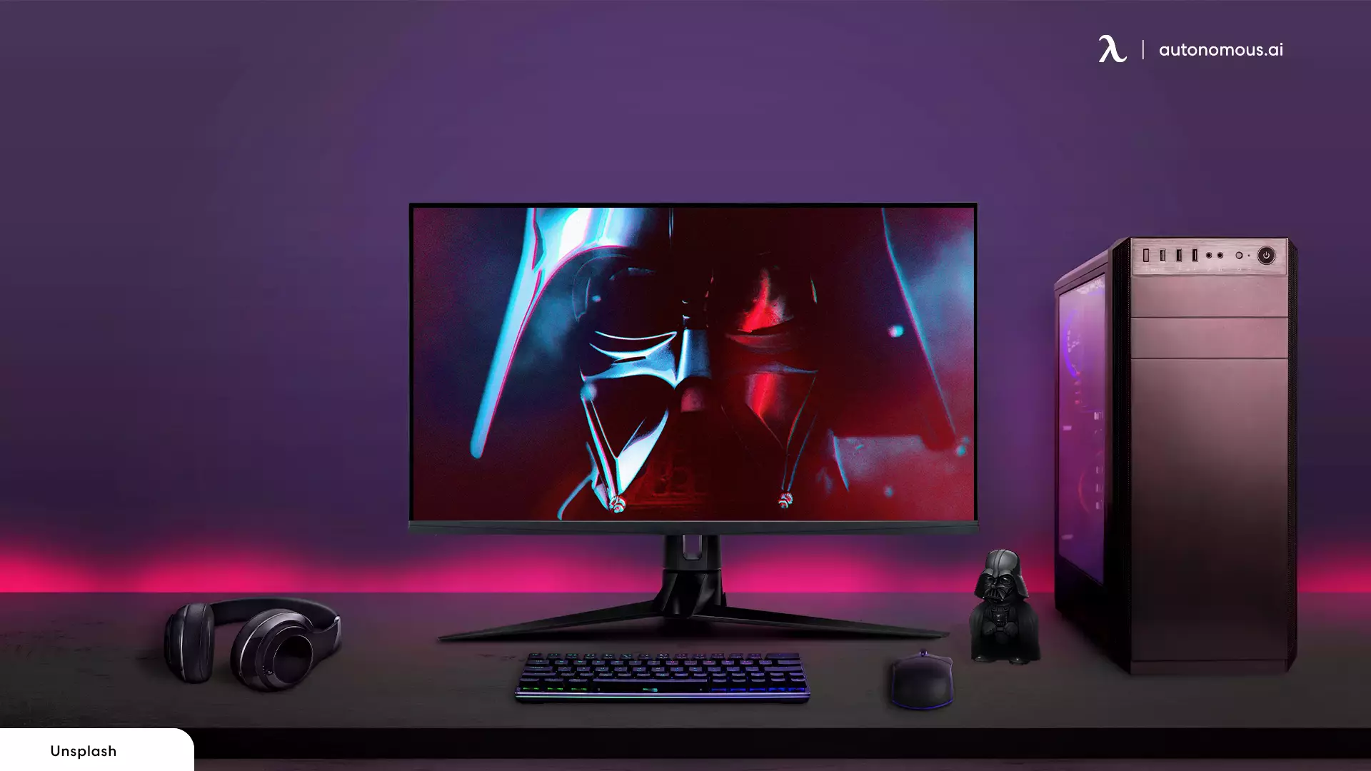 Star Wars Theme gaming room setup