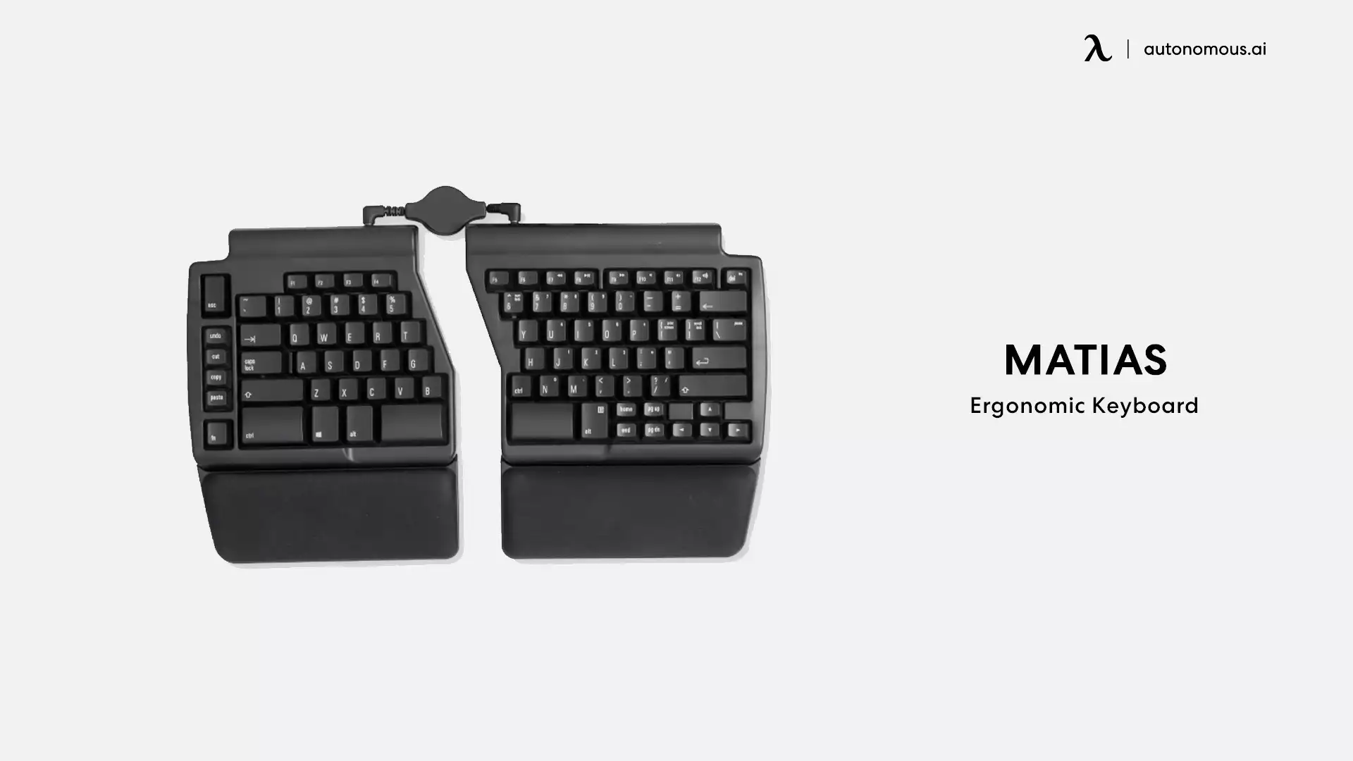 Ergonomic Keyboard for PC by Matias desk accessories for men