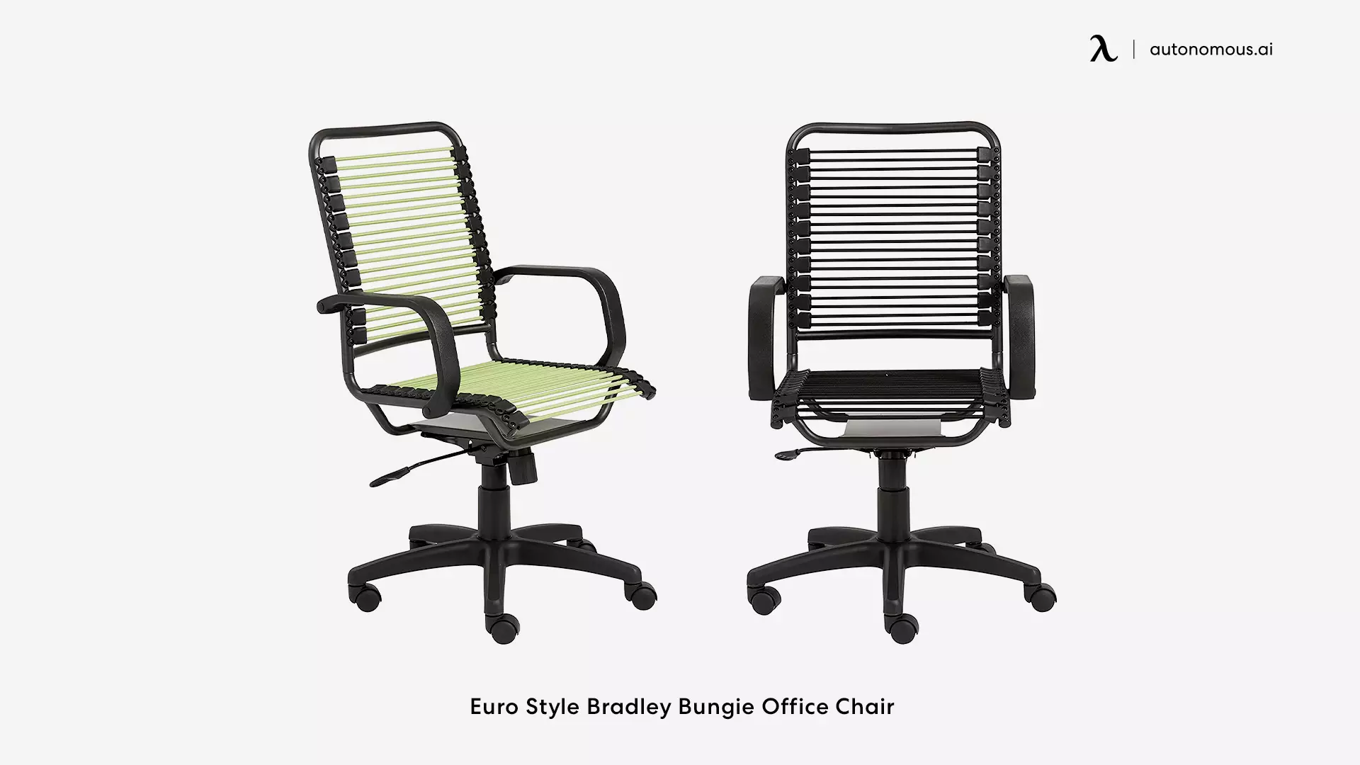 Euro Style Bradley Bungie green office chair