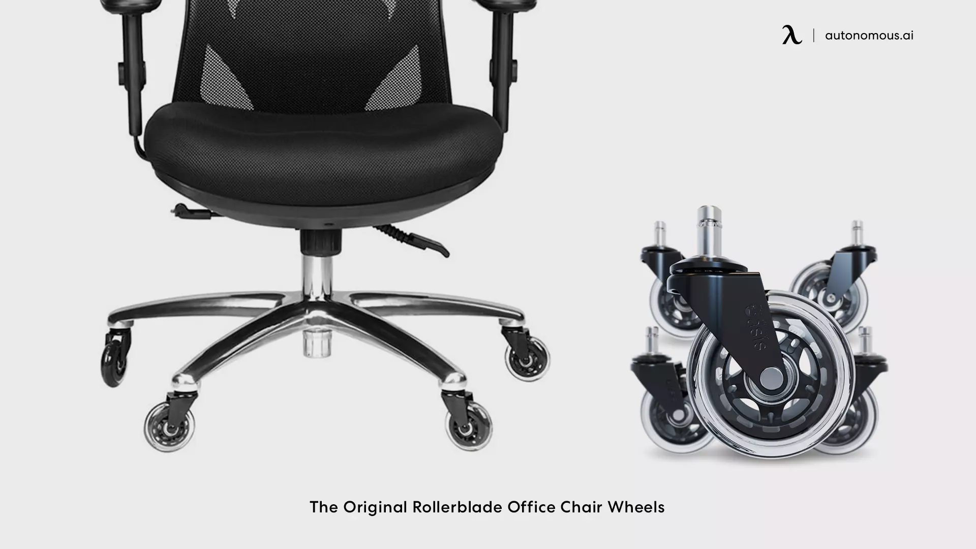 The Original Rollerblade Office Chair Wheels