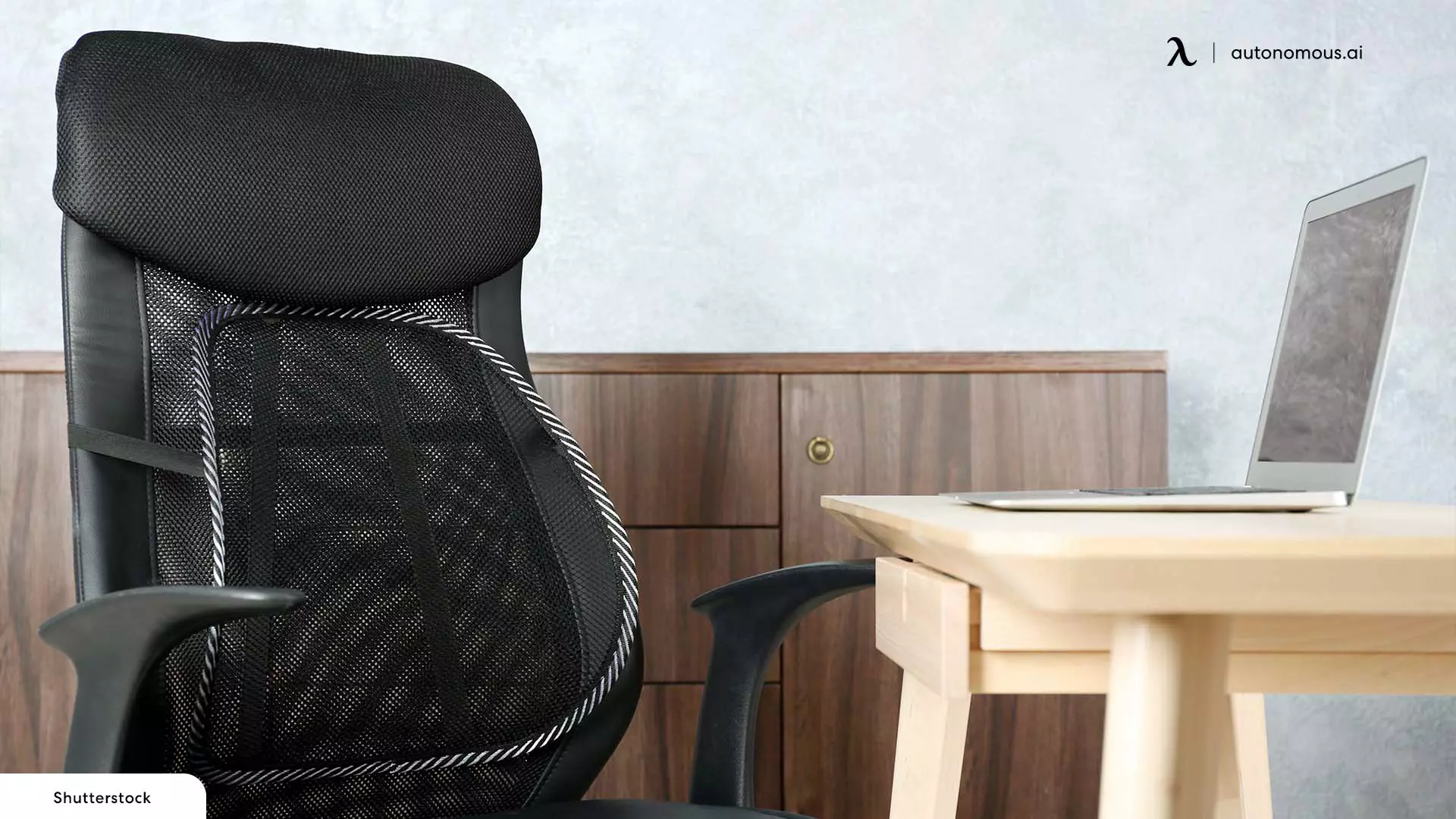 Office chairs are designed for lumbar support