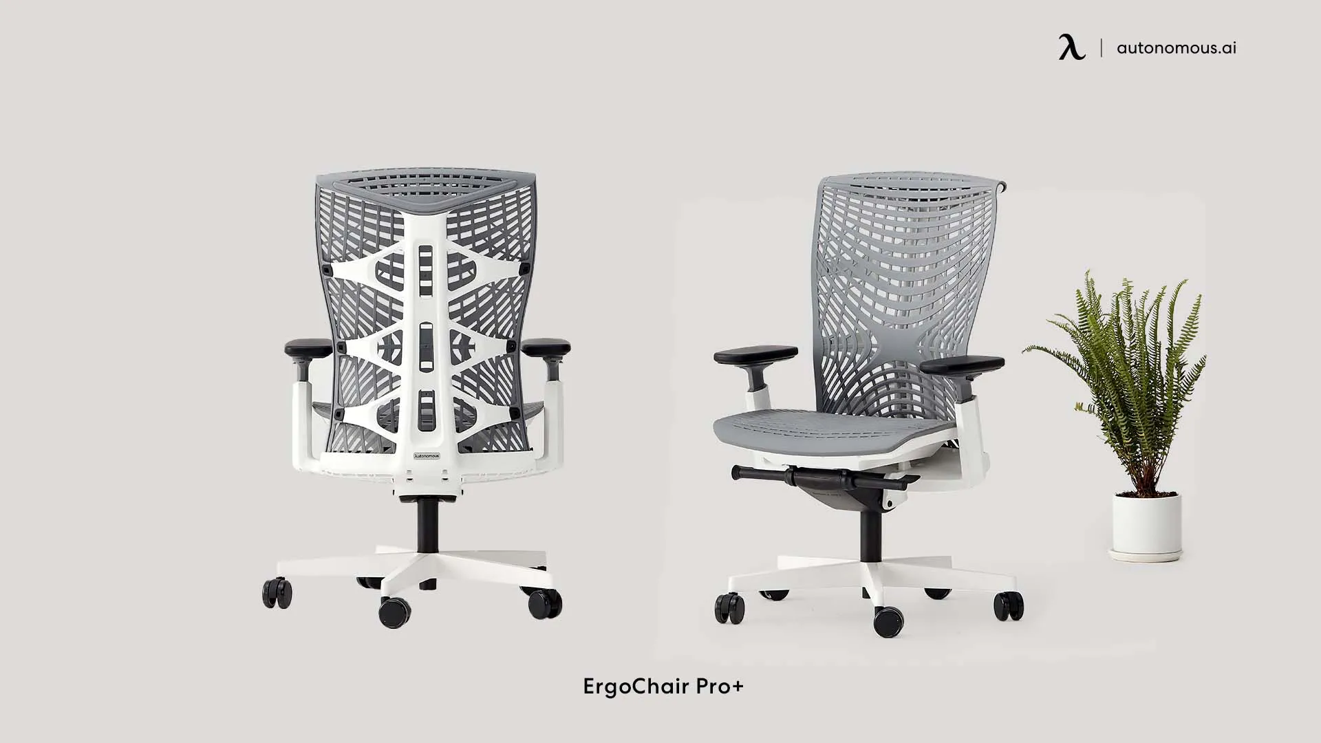 ErgoChair Plus vintage wood office chair