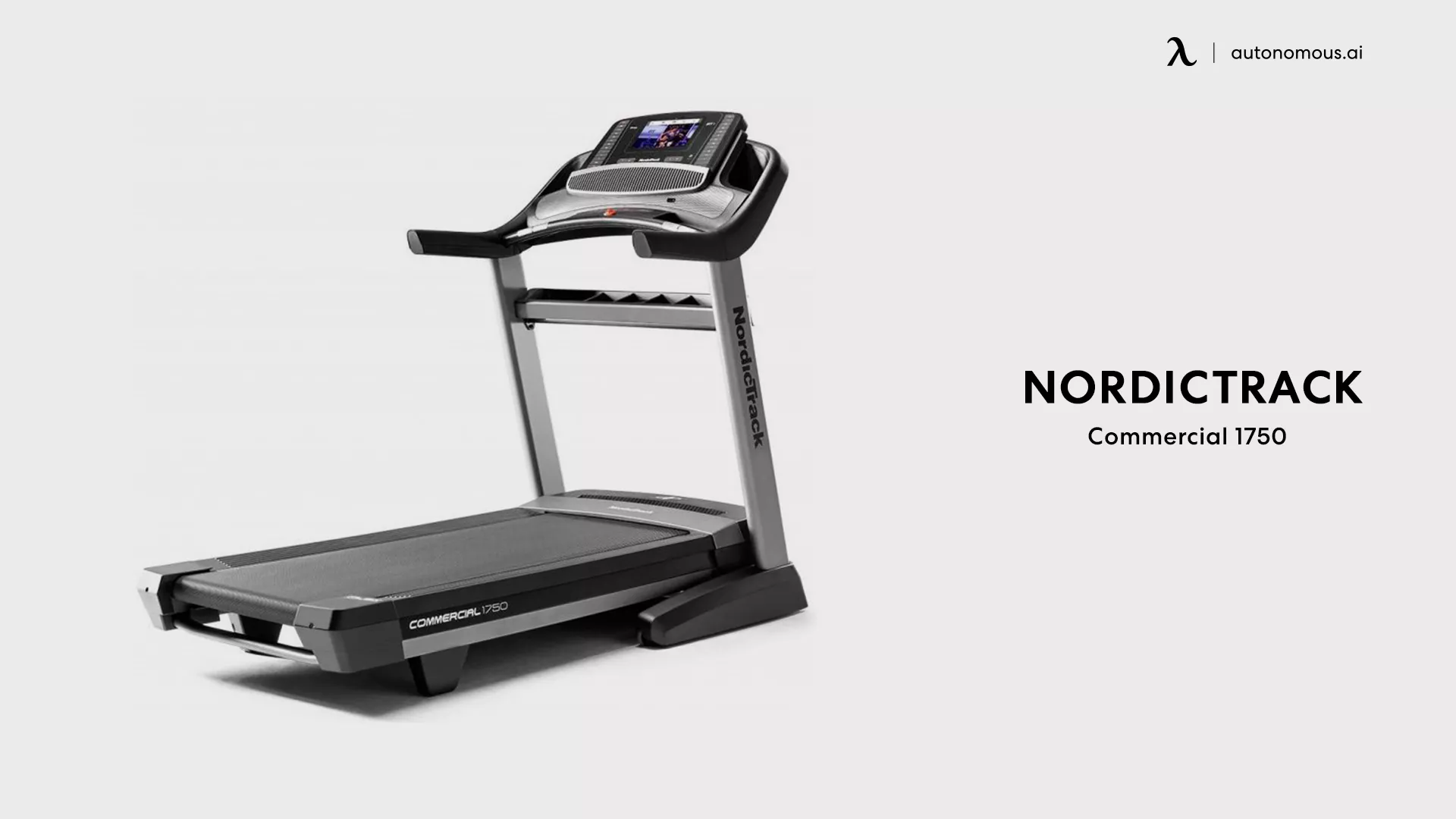 NordicTrack Commercial 1750 best folding treadmill