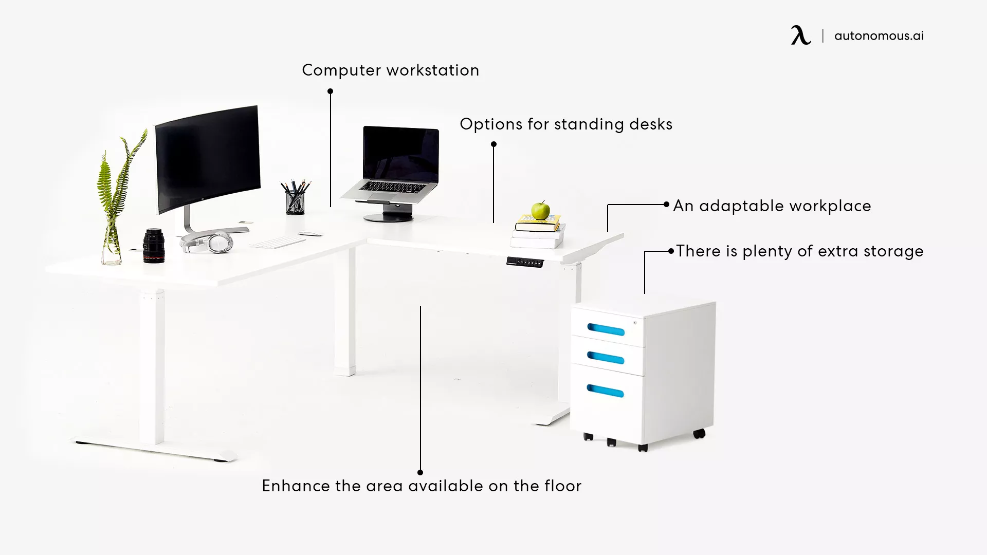 What Are the Advantages of an L-Shaped Desk?
