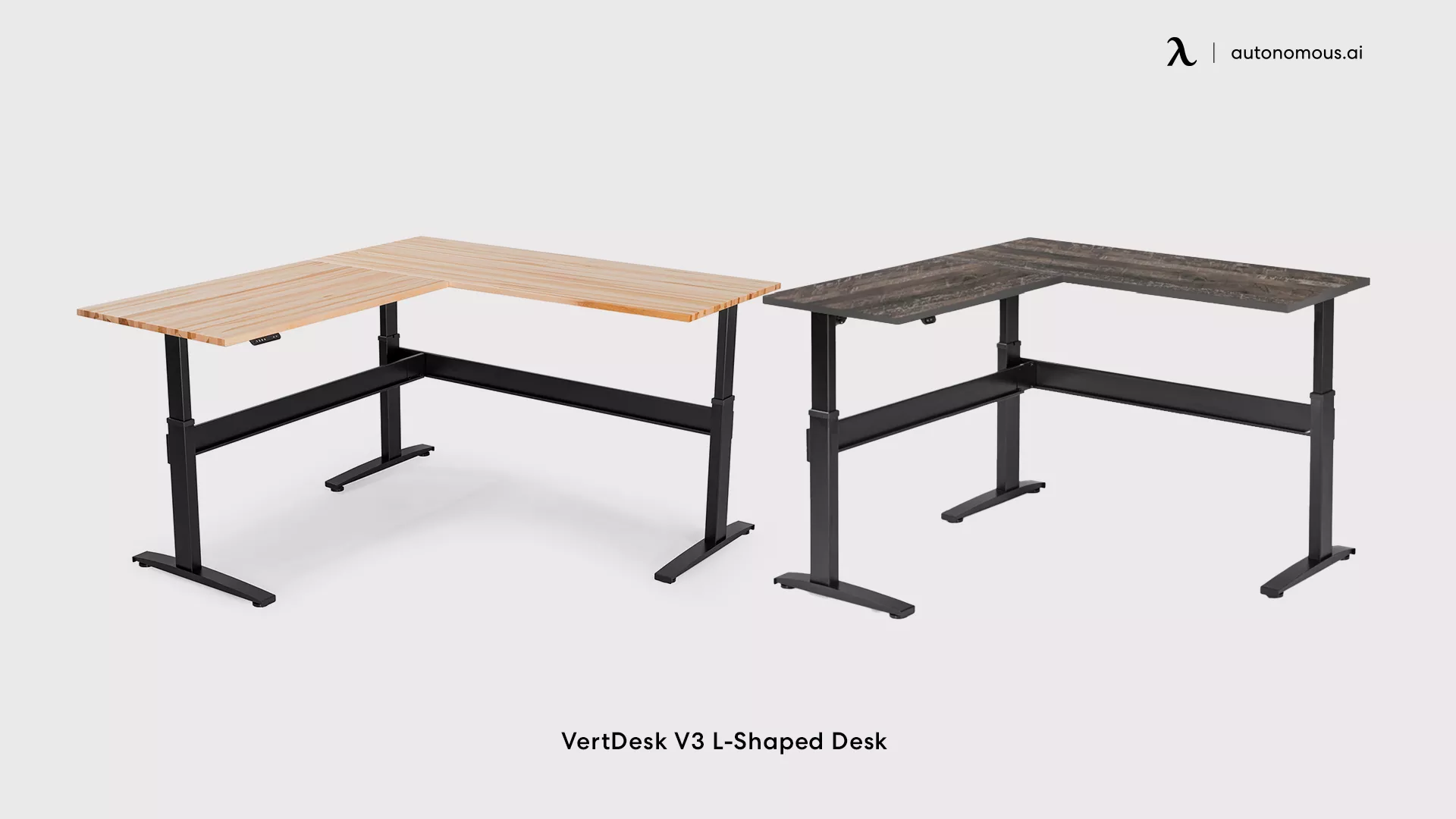 VertDesk V3 L-Shaped Desk