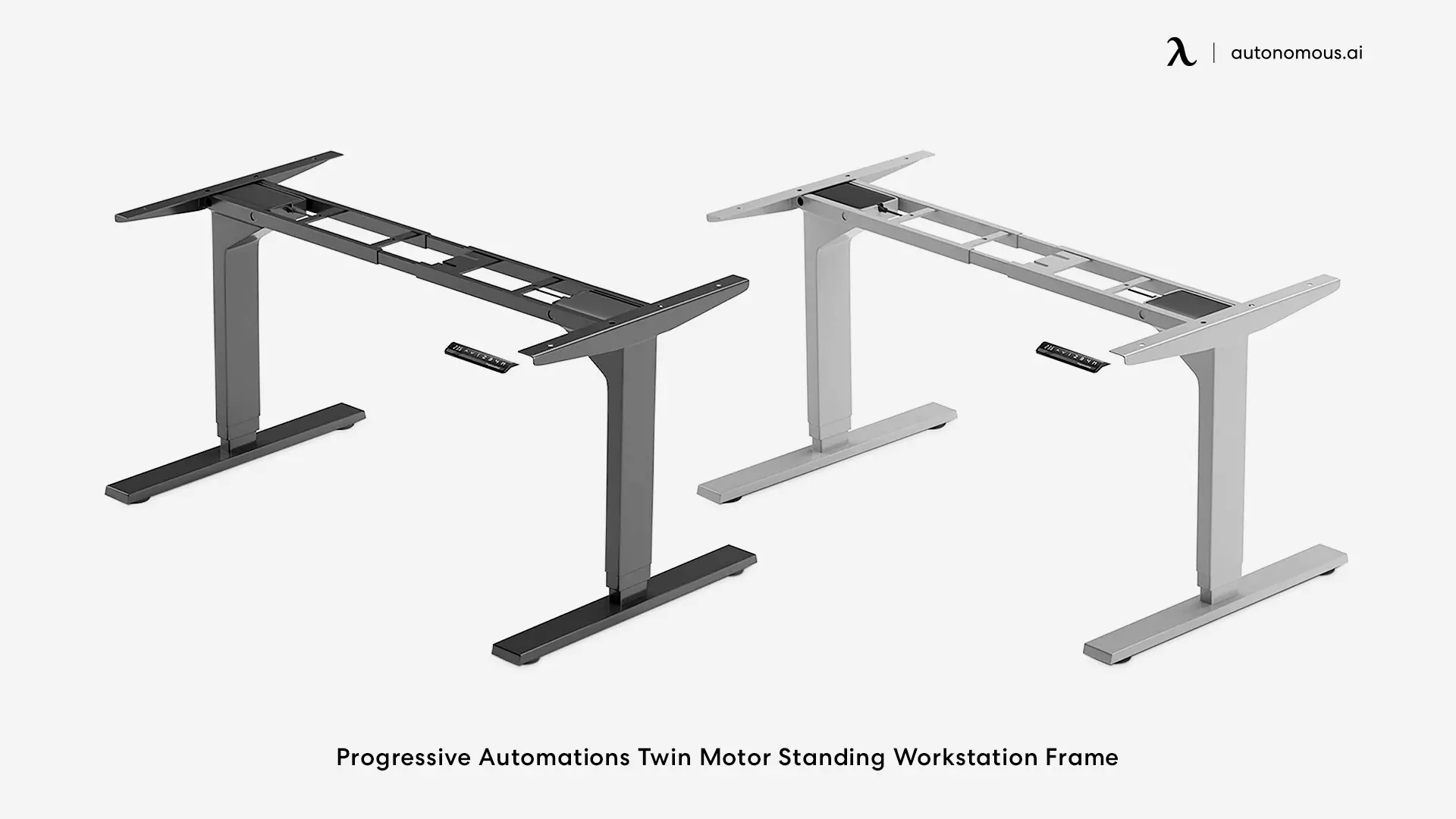 Progressive Automations Twin Motor Standing Workstation Frame