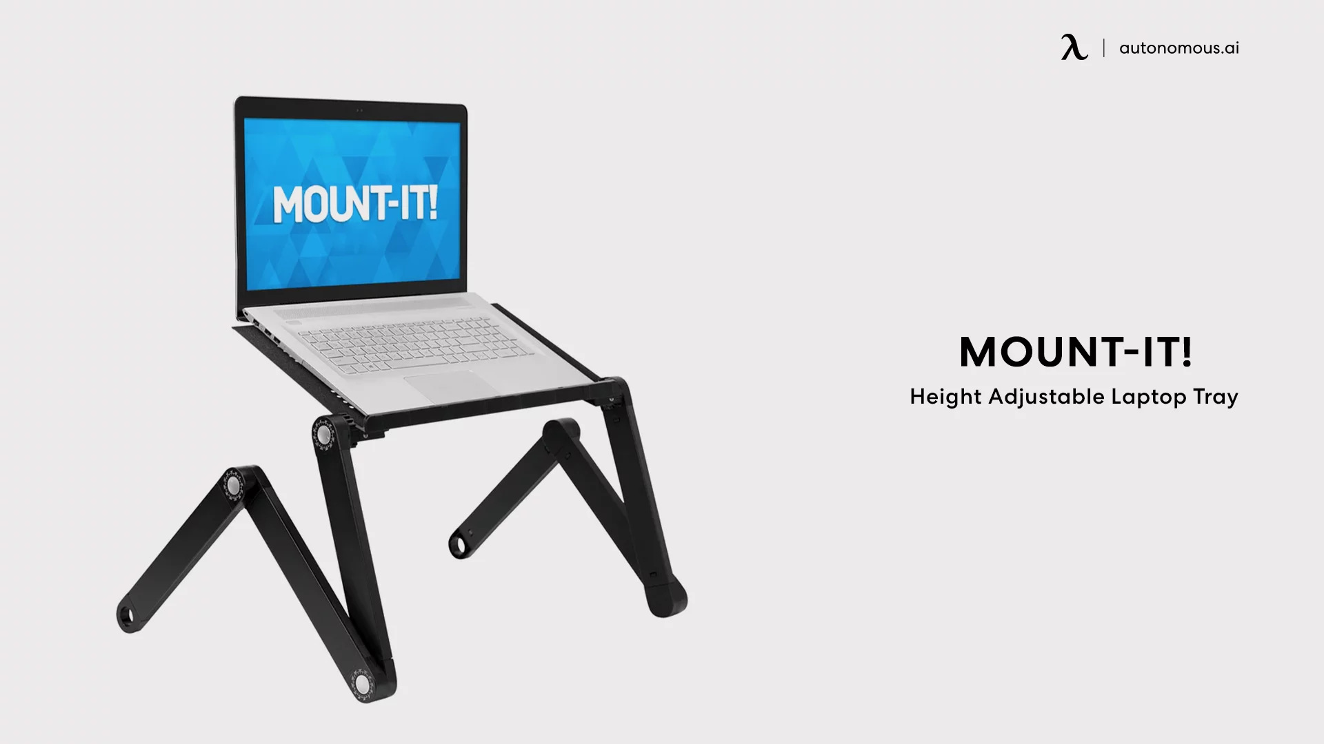 Height Adjustable Laptop Tray by Mount-It!