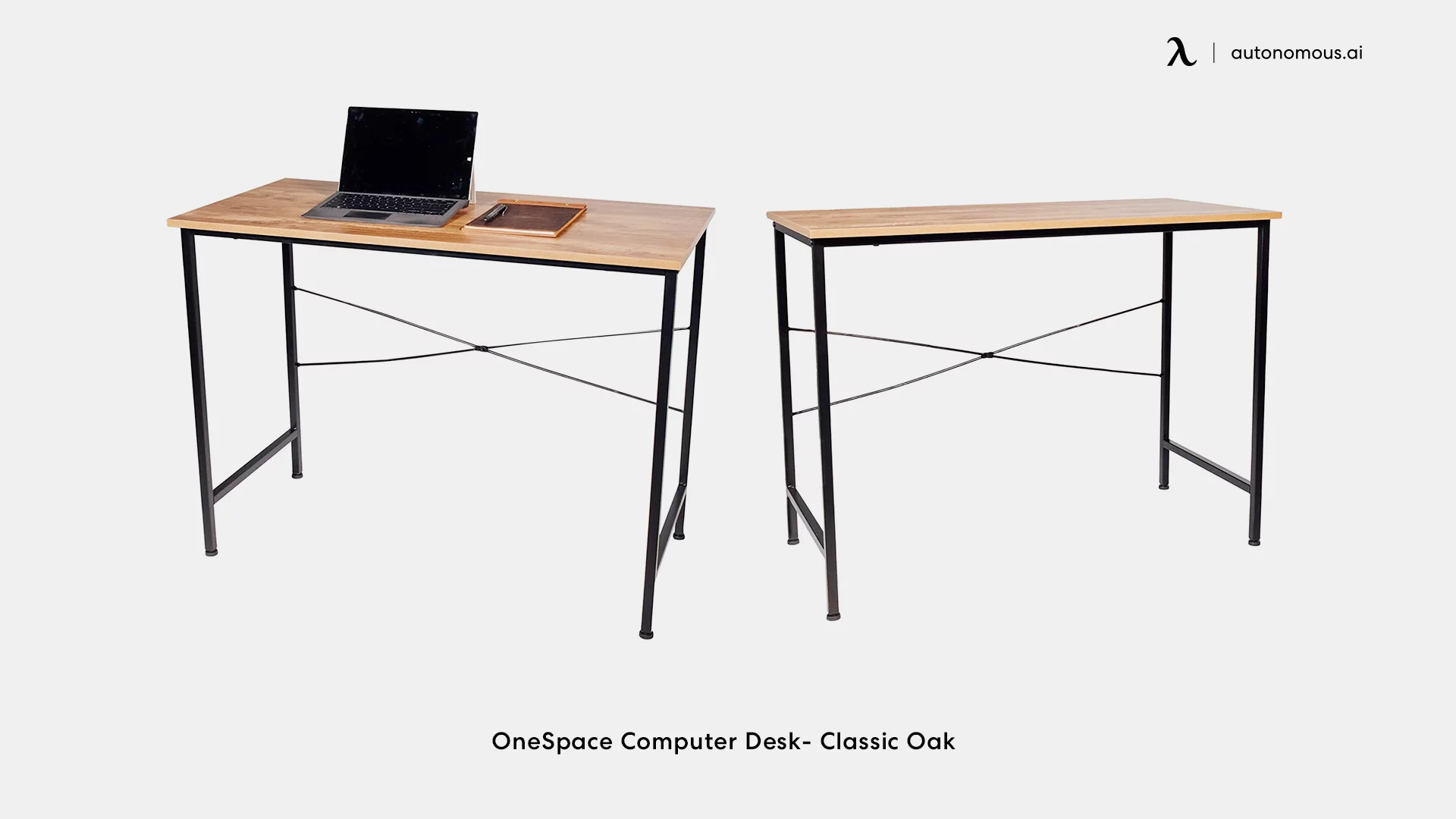 OneSpace Computer Desk- Classic Oak
