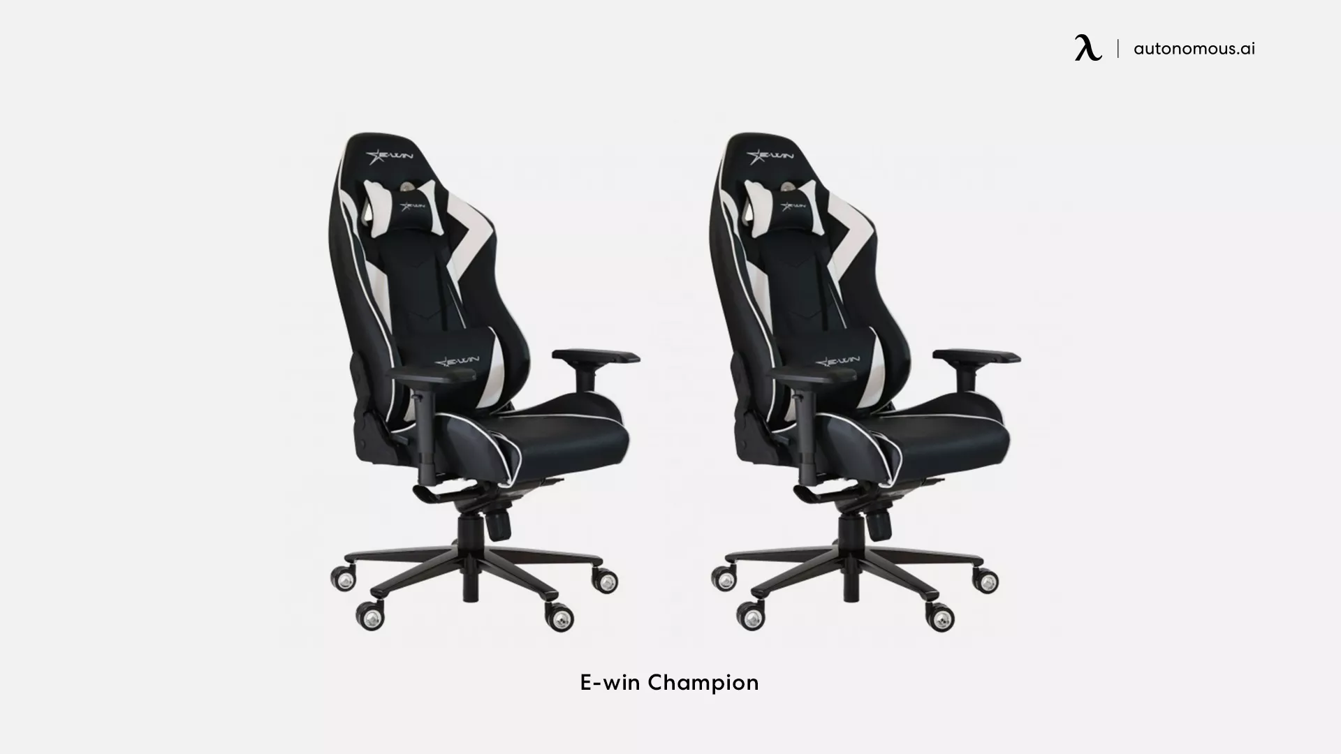 E-win Champion white gaming chair