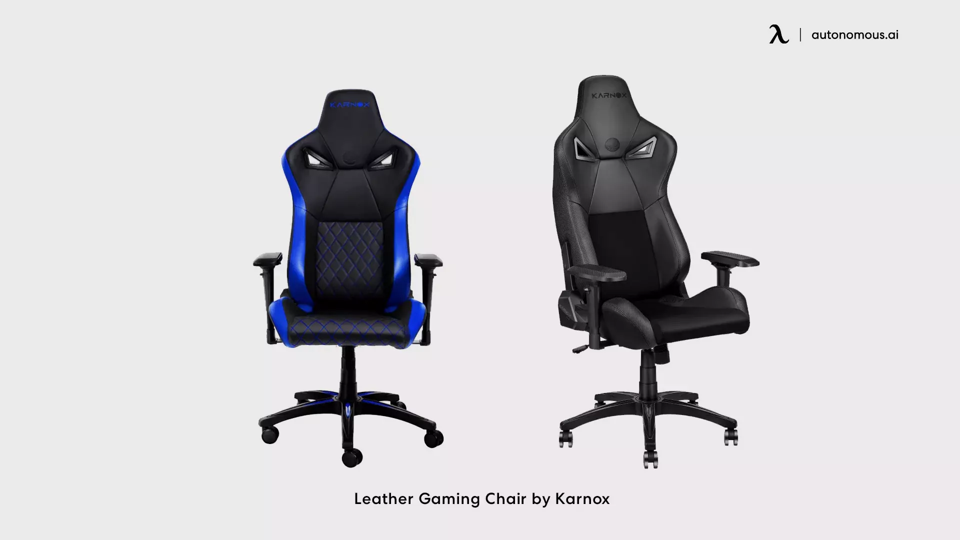 Karnox Leather black gaming chair