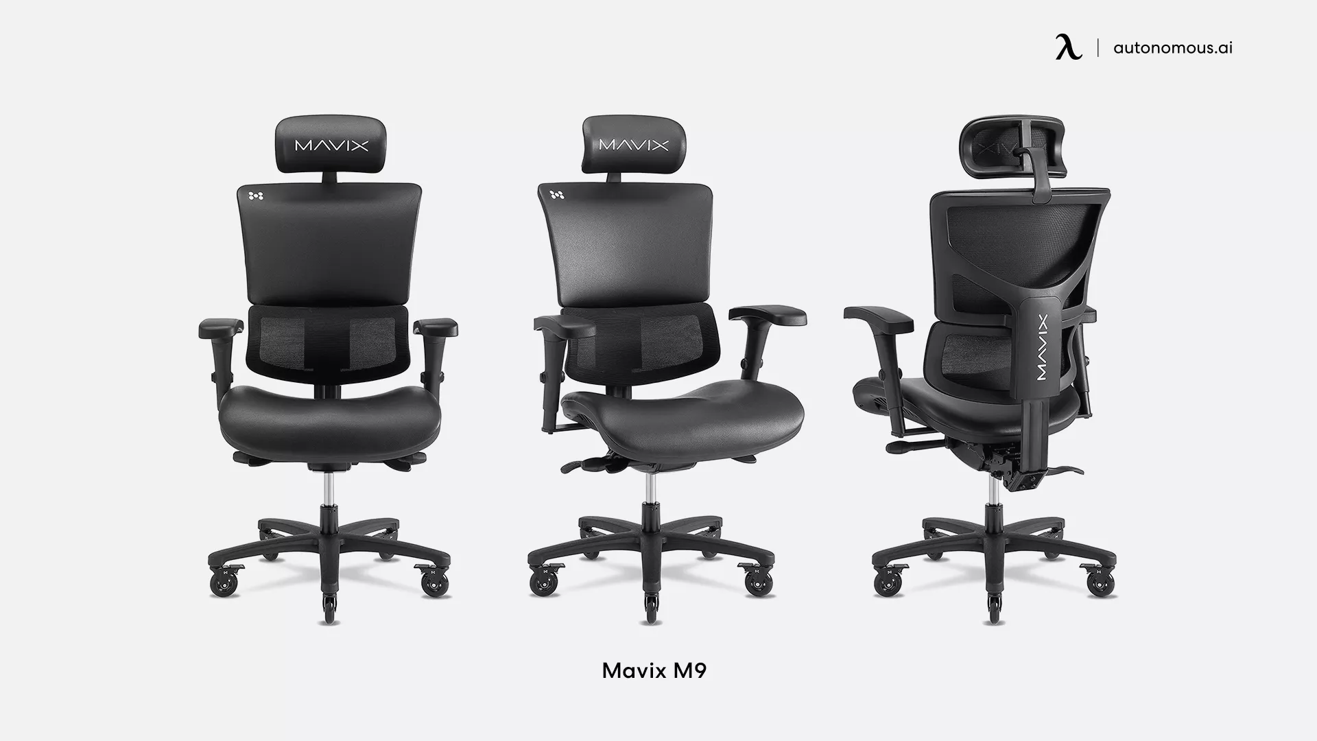 Mavix M9 black gaming chair