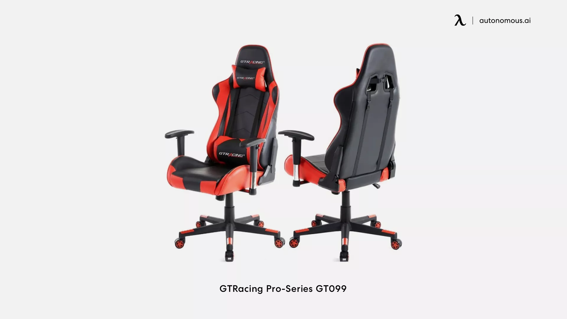 GTRacing Pro-Series GT099 red gaming chair