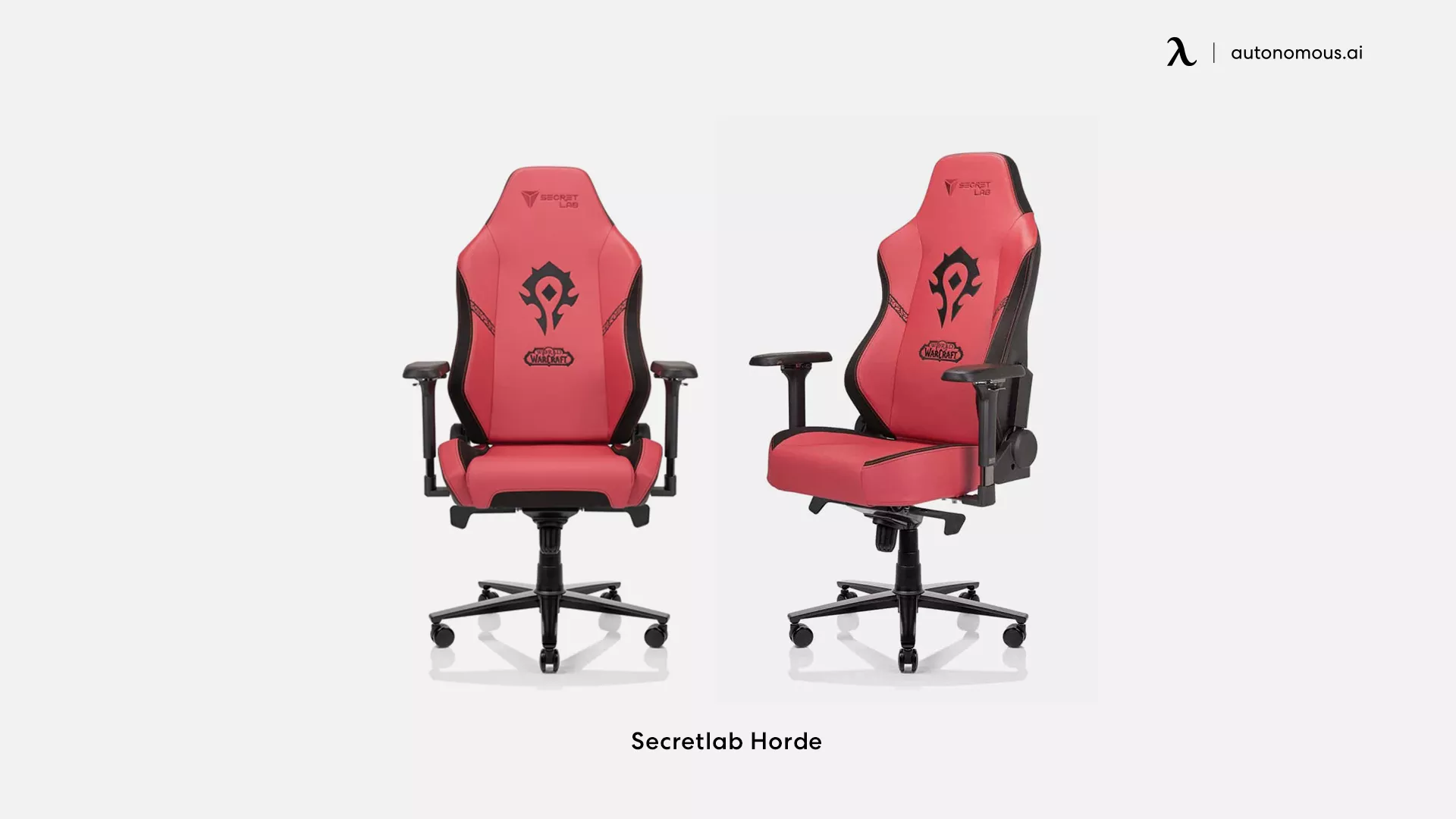 Secretlab Horde red gaming chair