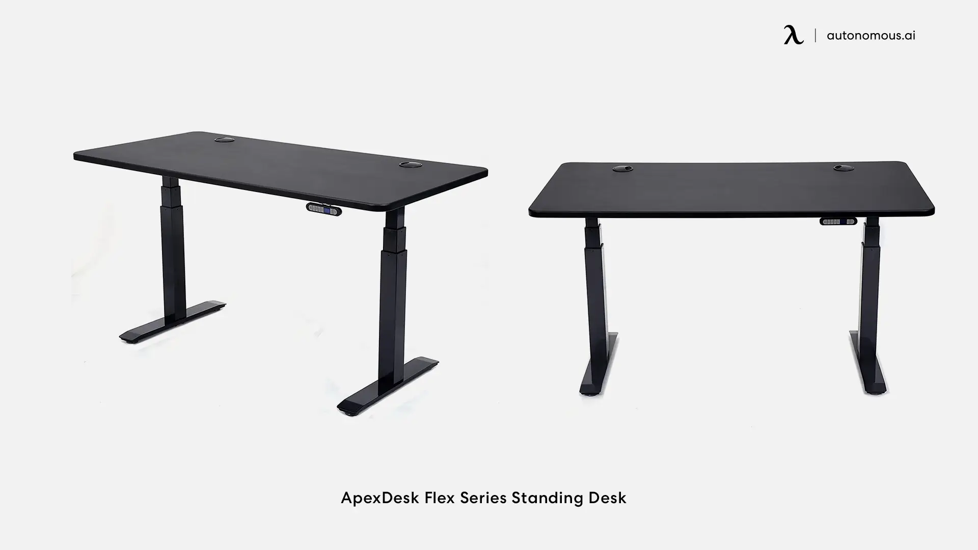 ApexDesk Flex Series black writing desk