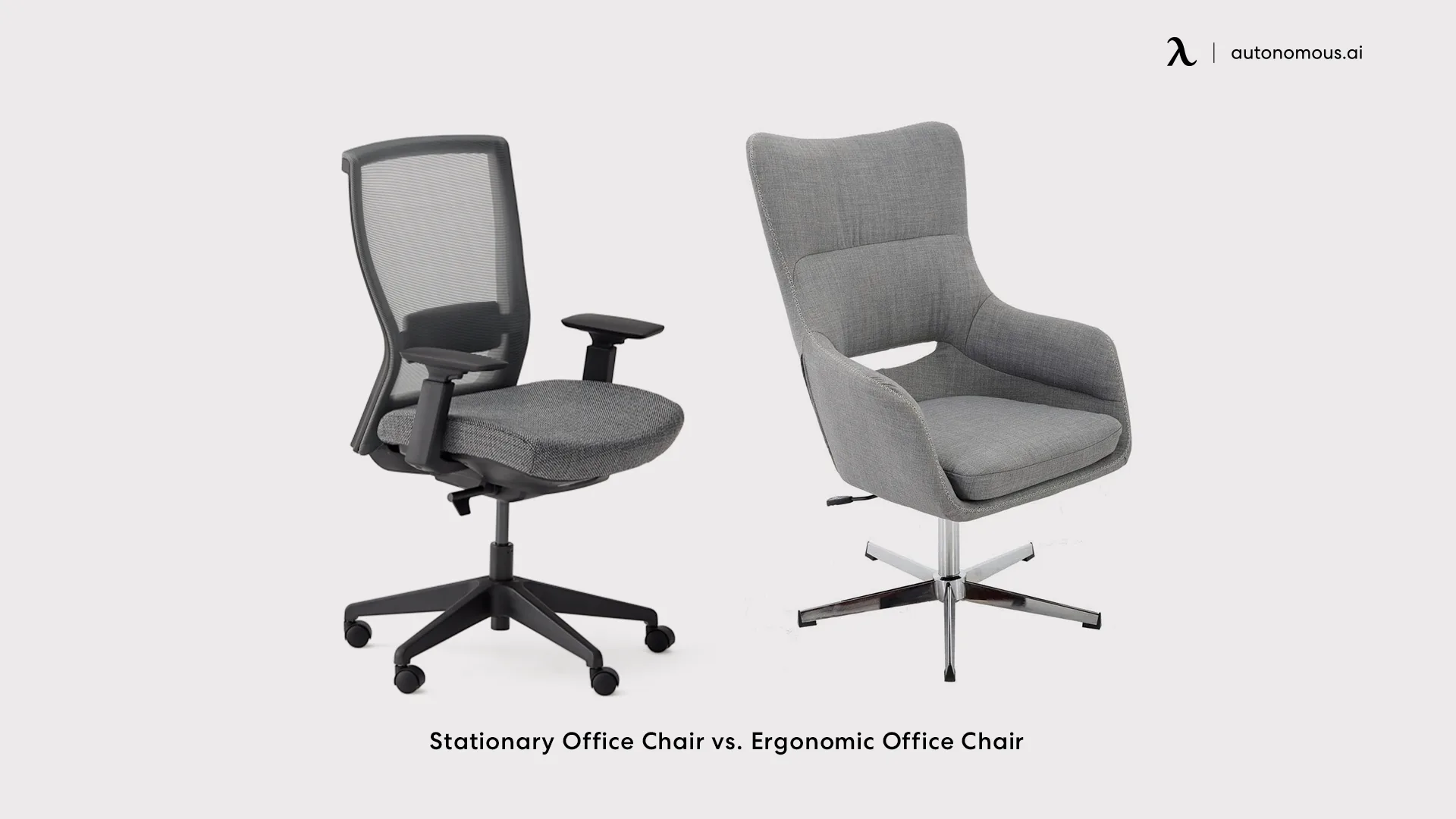 Stationary Office Chair vs. Ergonomic Office Chair