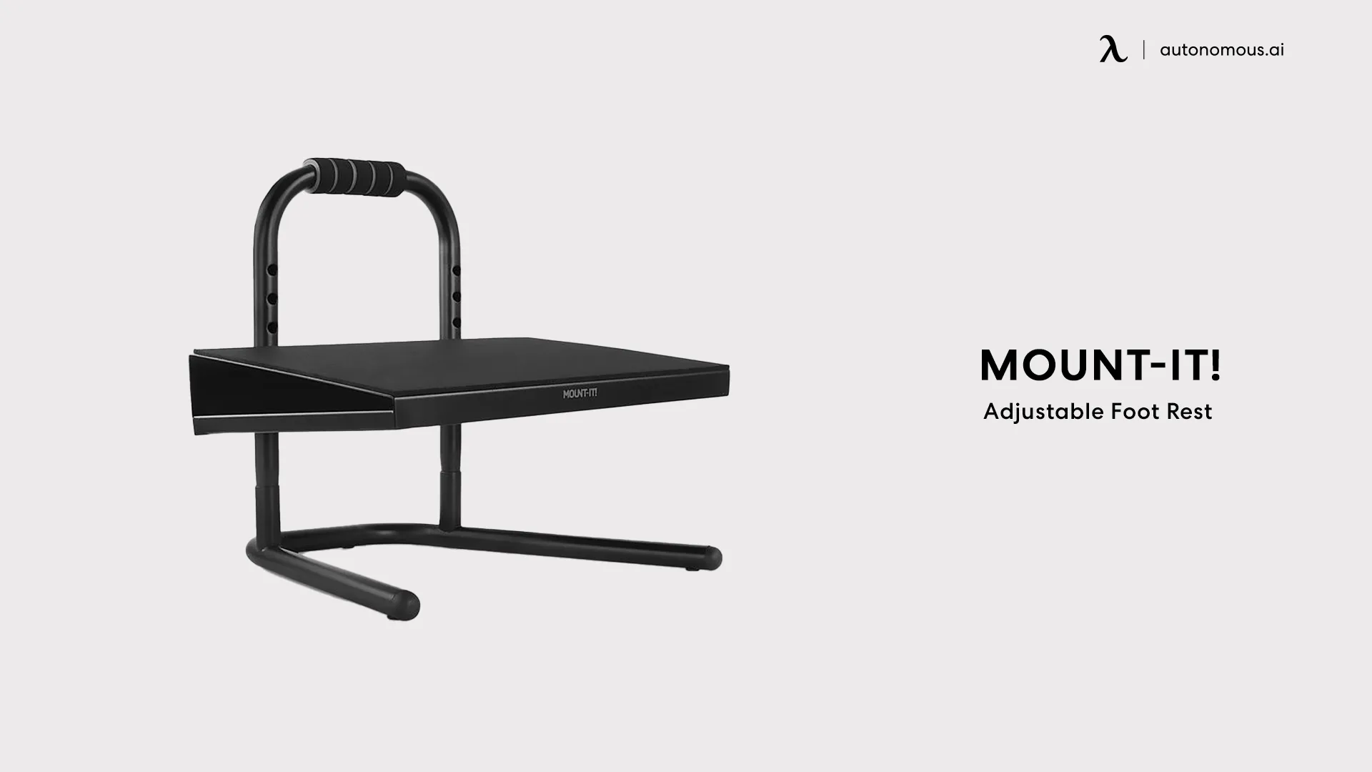 Mount-It! Adjustable under desk footrest