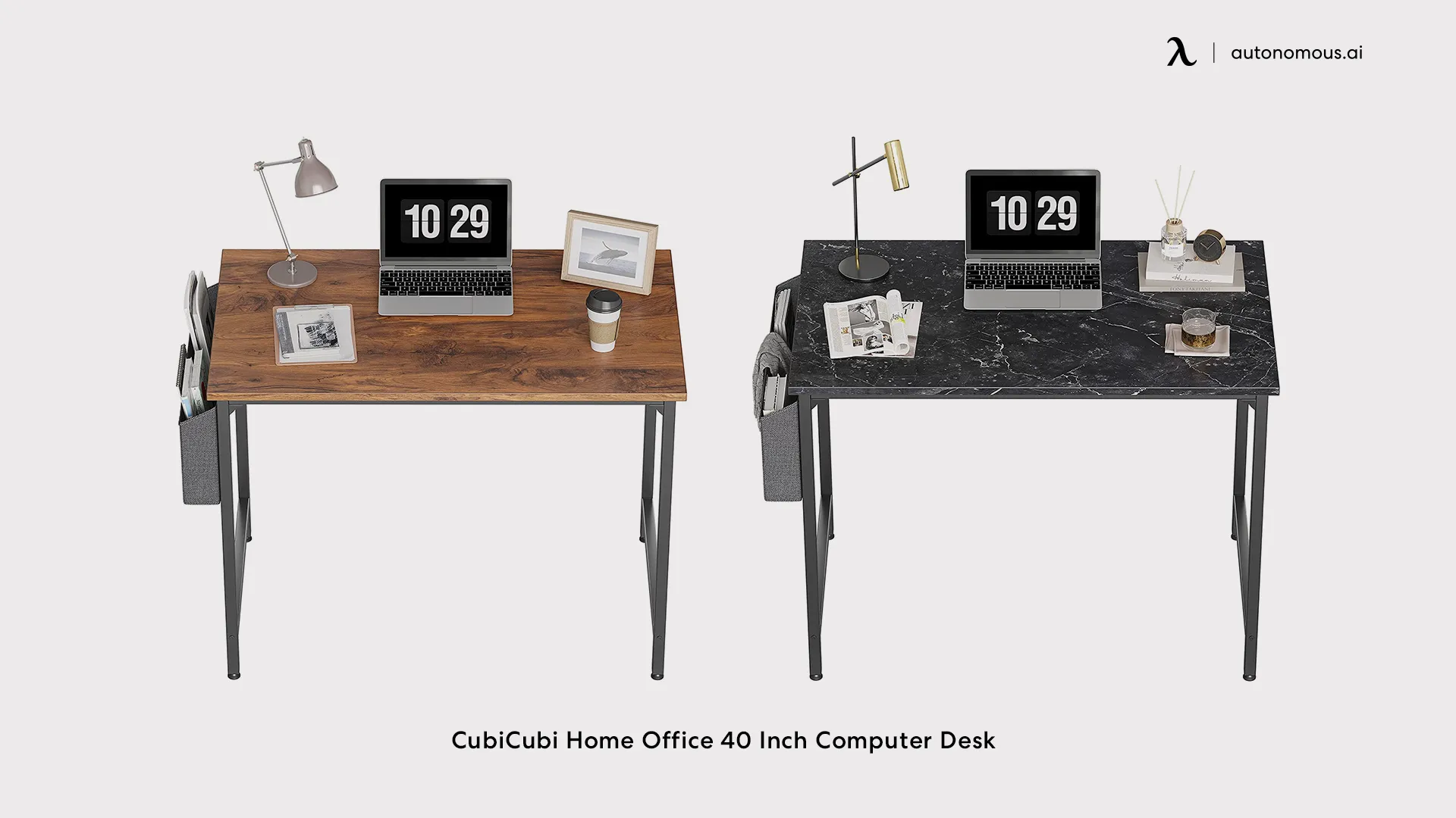CubiCubi Home Office 40 Inch Computer Desk