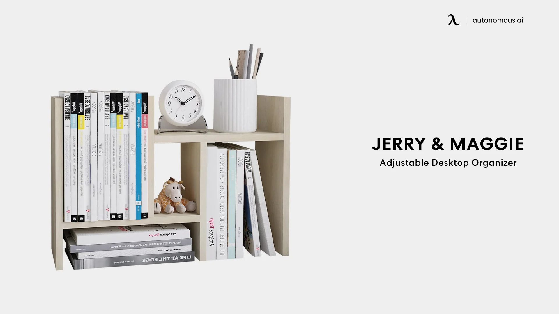 Jerry & Maggie Adjustable Desktop Organizer