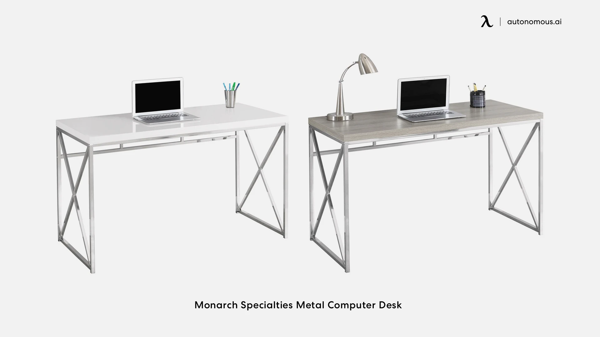 Monarch Specialties Metal Computer Desk