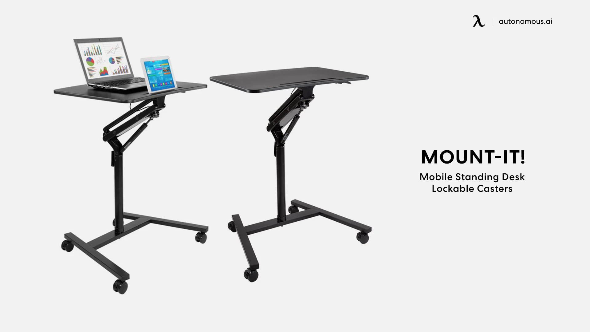 Mount-It! Mobile Standing Desk