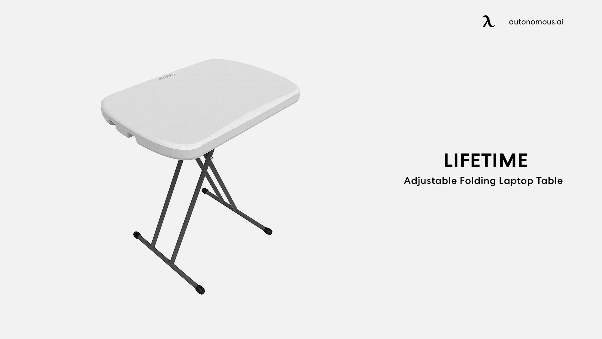 Lifetime 80251 Adjustable Folding Laptop Table