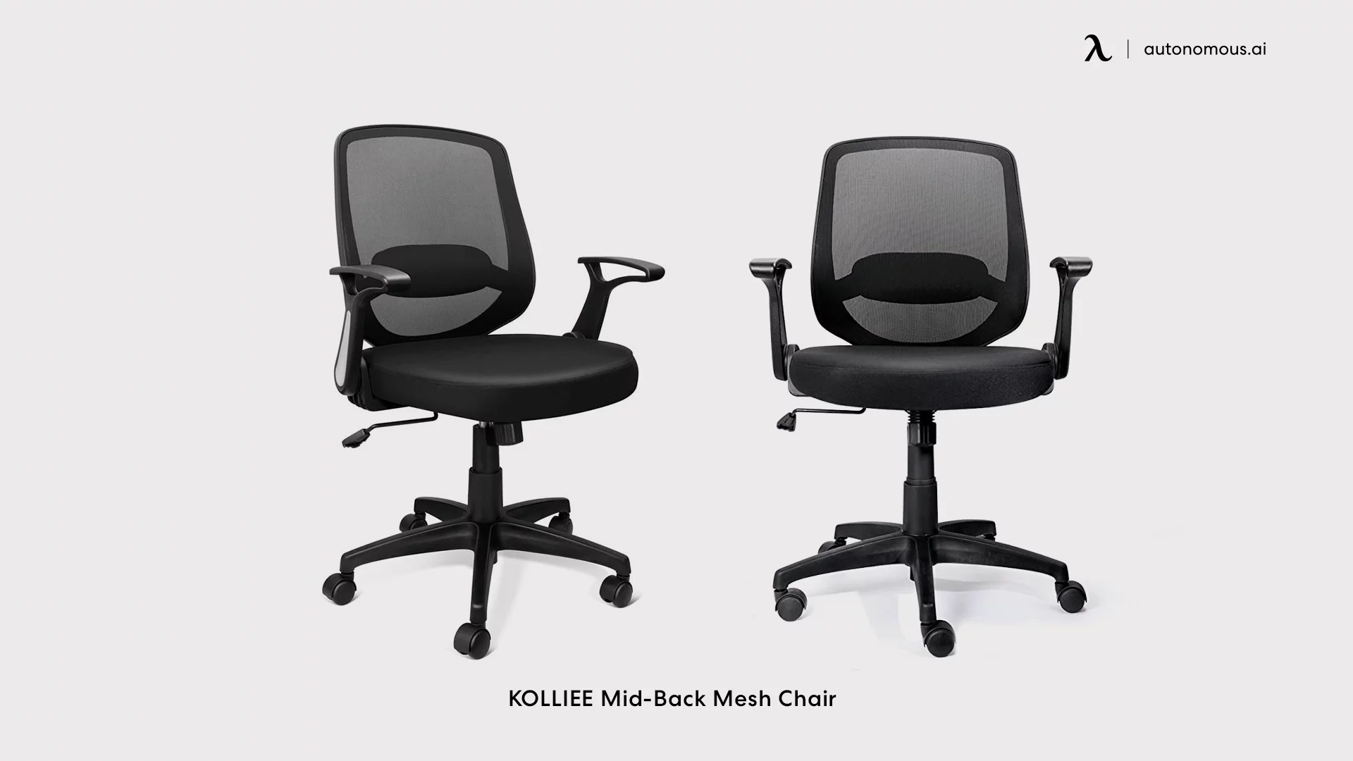KOLLIEE Mid-Back Mesh Adjustable Height Chair