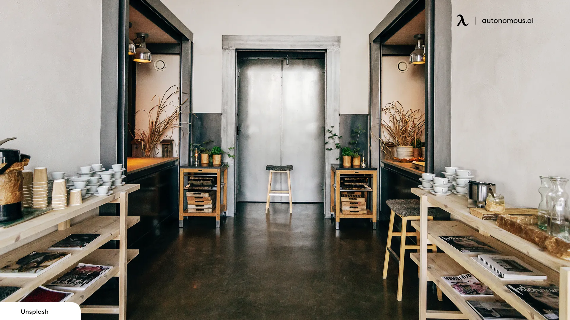Add a Coffee Station in modern office decor