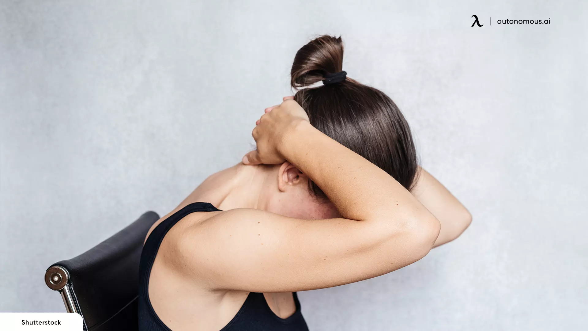 Neck extension morning stretch routine