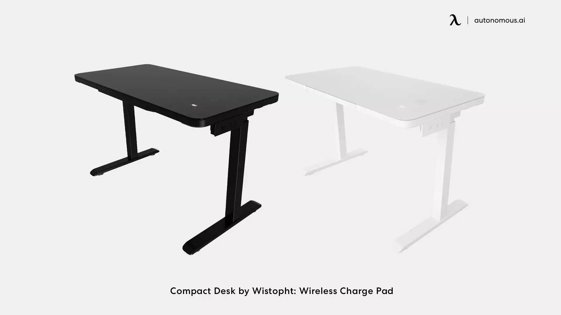 Wistohpt CompactDesk: Touchscreen Control & Wireless Charge Pad
