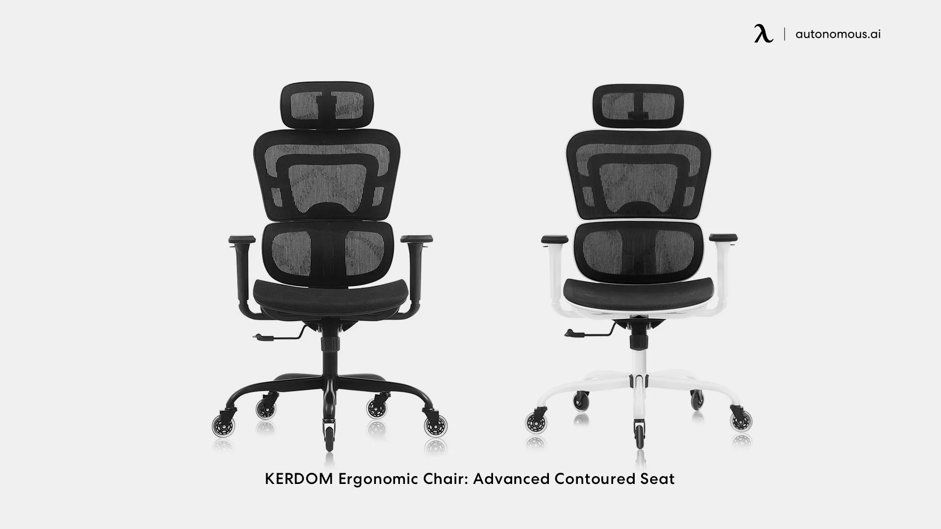 KERDOM Chair - Curved Mesh Seat