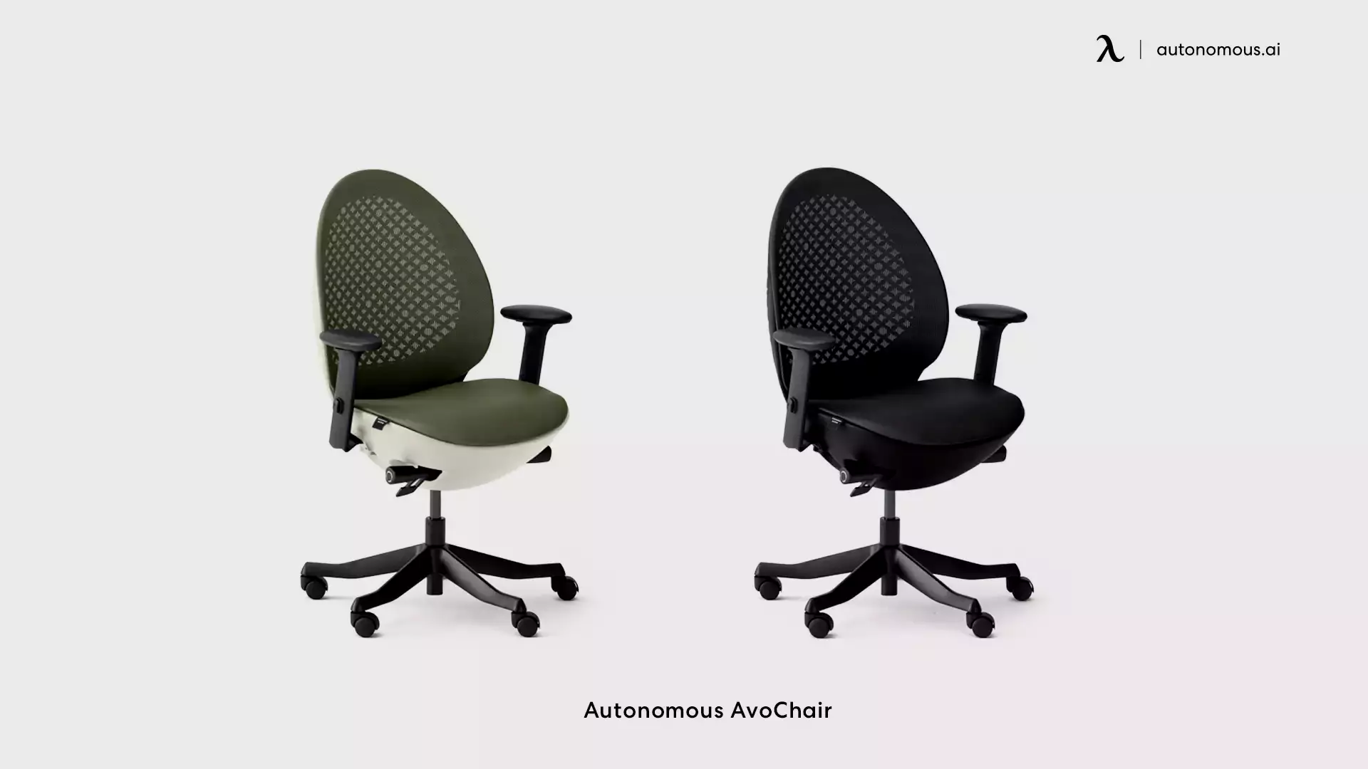 AvoChair modern black office chair