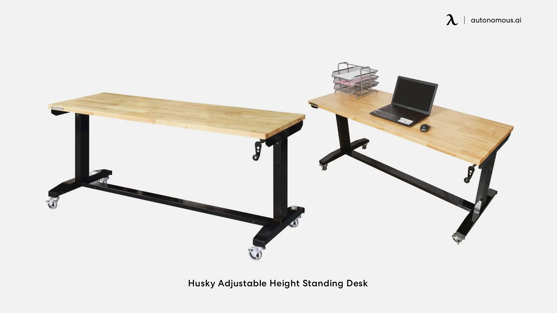 Husky Adjustable Height large standing desk