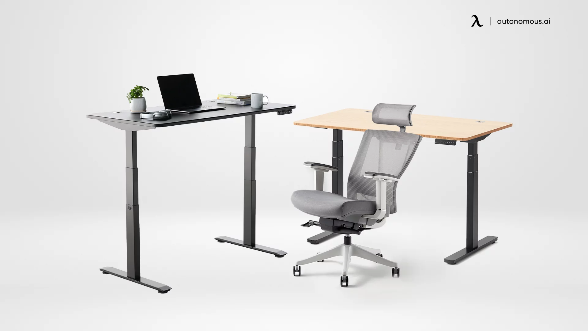 Standing Desk & Ergonomic Chair - neck pain solution