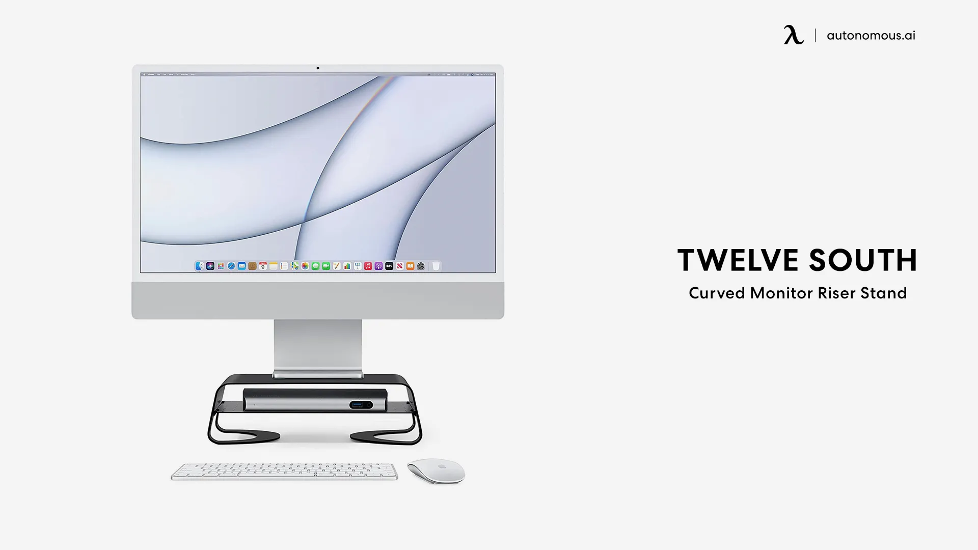 Curved Monitor Riser Stand by Twelve South