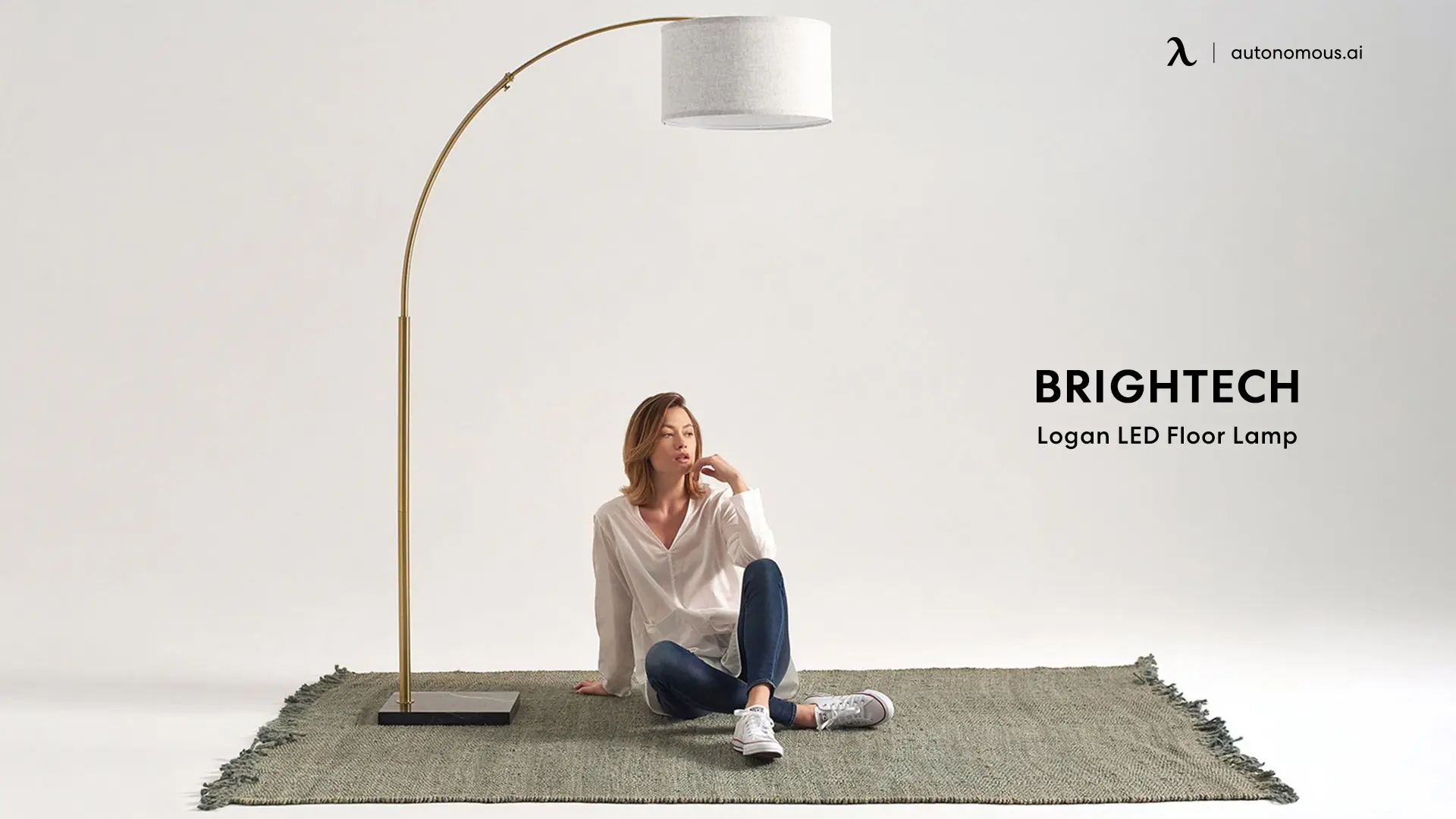 Logan LED Floor Lamp by Brightech