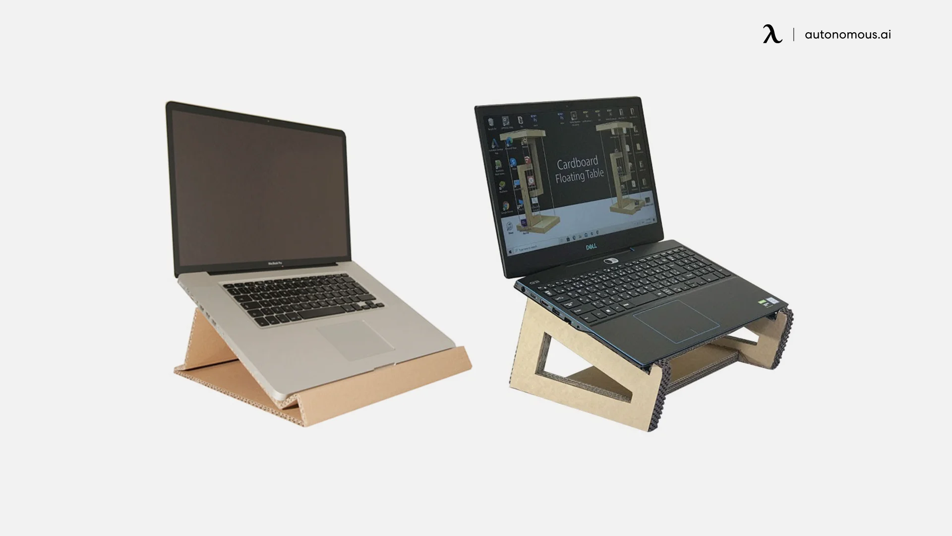 Foldable Cardboard Laptop Stand