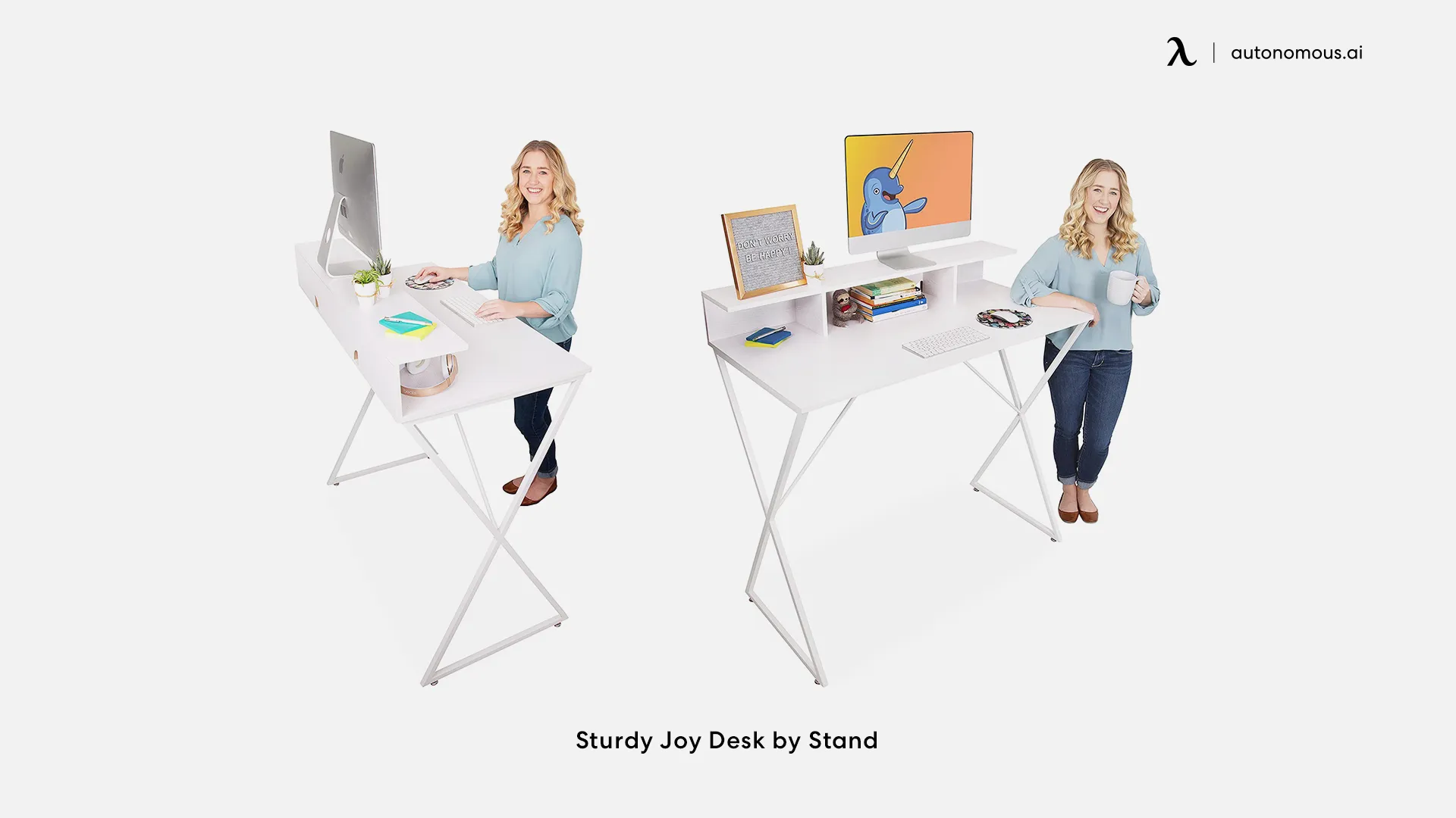 Sturdy Joy Desk by Stand