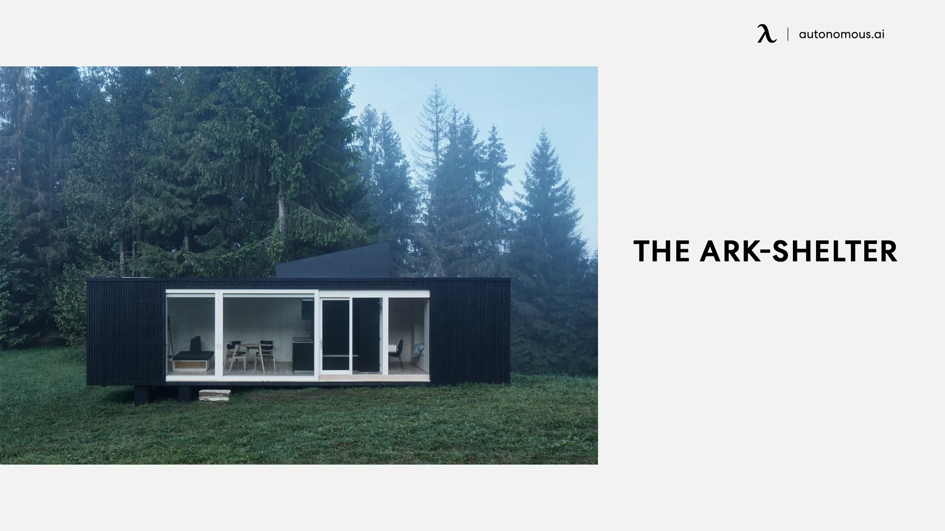The Ark-shelter cabin house