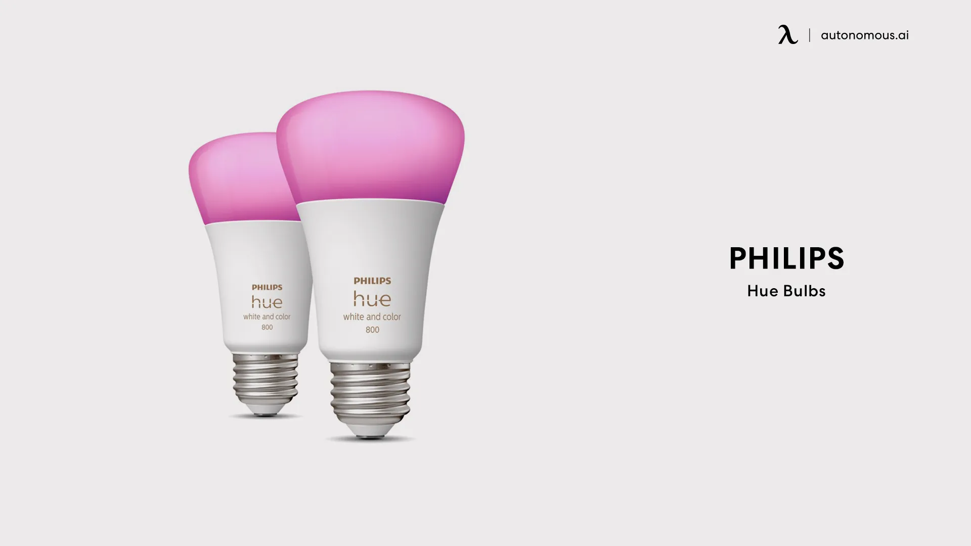 Philips Hue Bulbs - smart home appliance