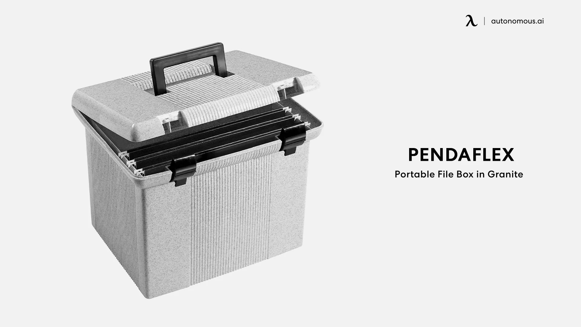 Pendaflex’s Portable File Box in Granite