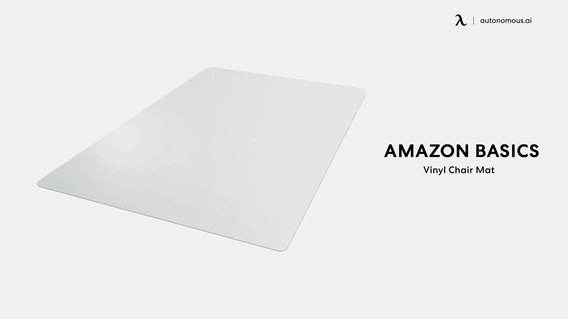 Amazon Basics Vinyl Chair Mat