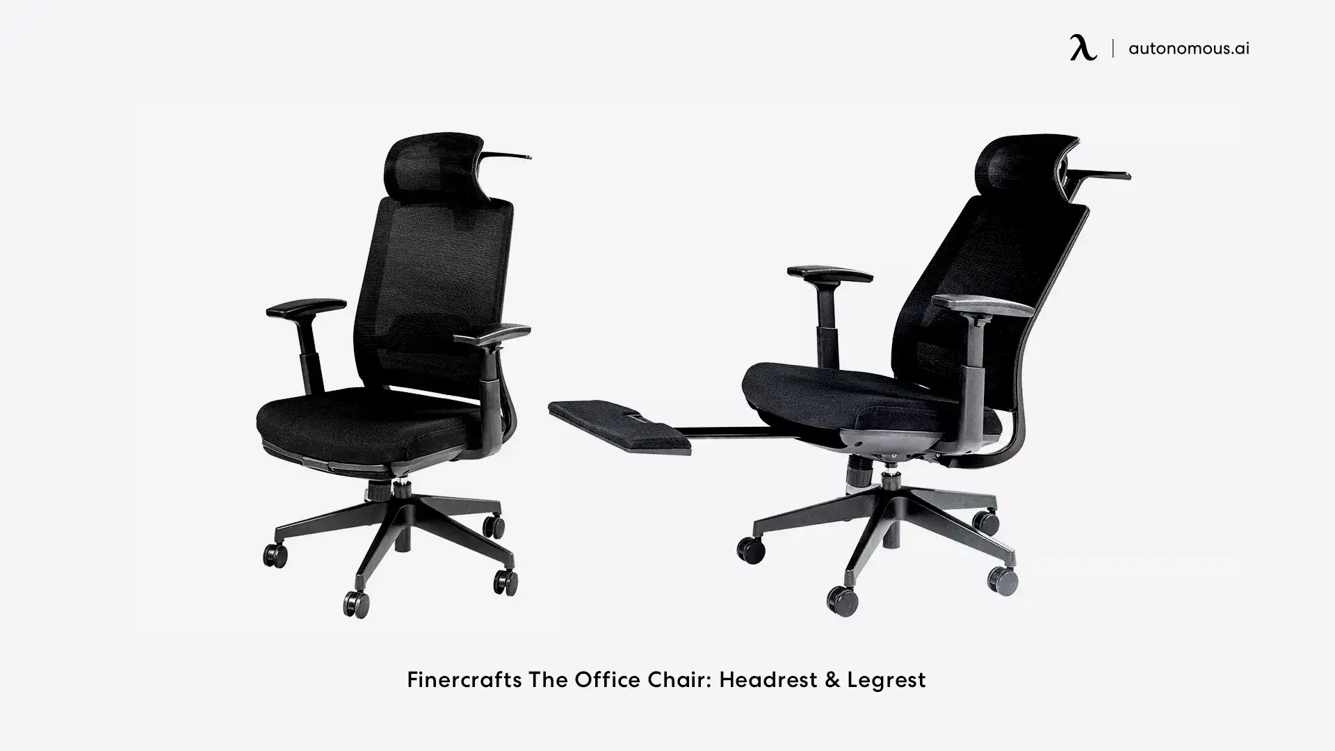 Finercrafts The Office Chair: Headrest & Legrest